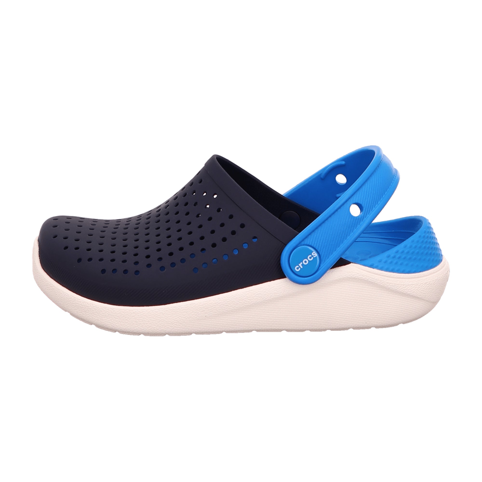 Crocs LiteRide Clog K for Kids - Comfortable, Stylish Blue Slip-On Shoes