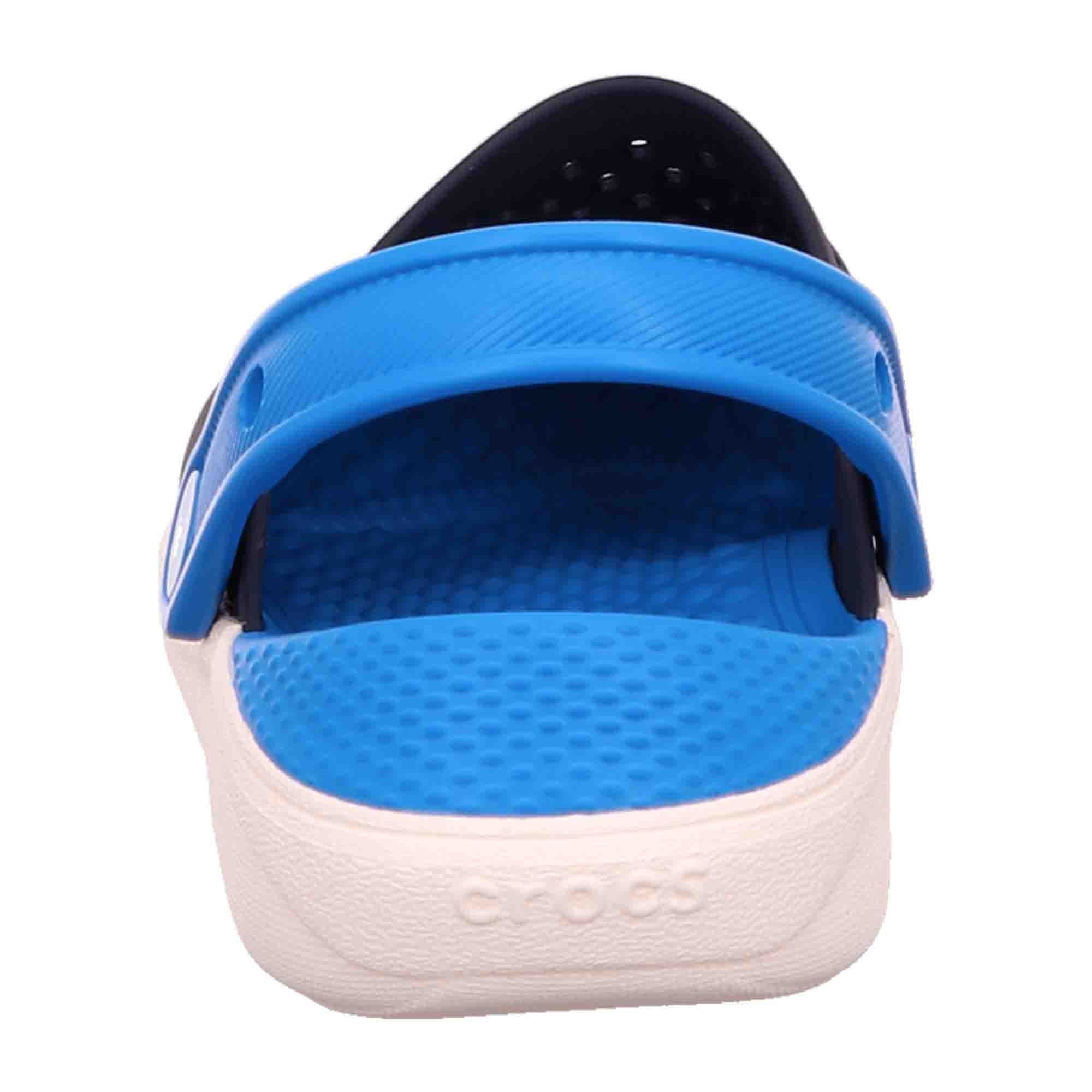Crocs LiteRide Clog K for Kids - Comfortable, Stylish Blue Slip-On Shoes