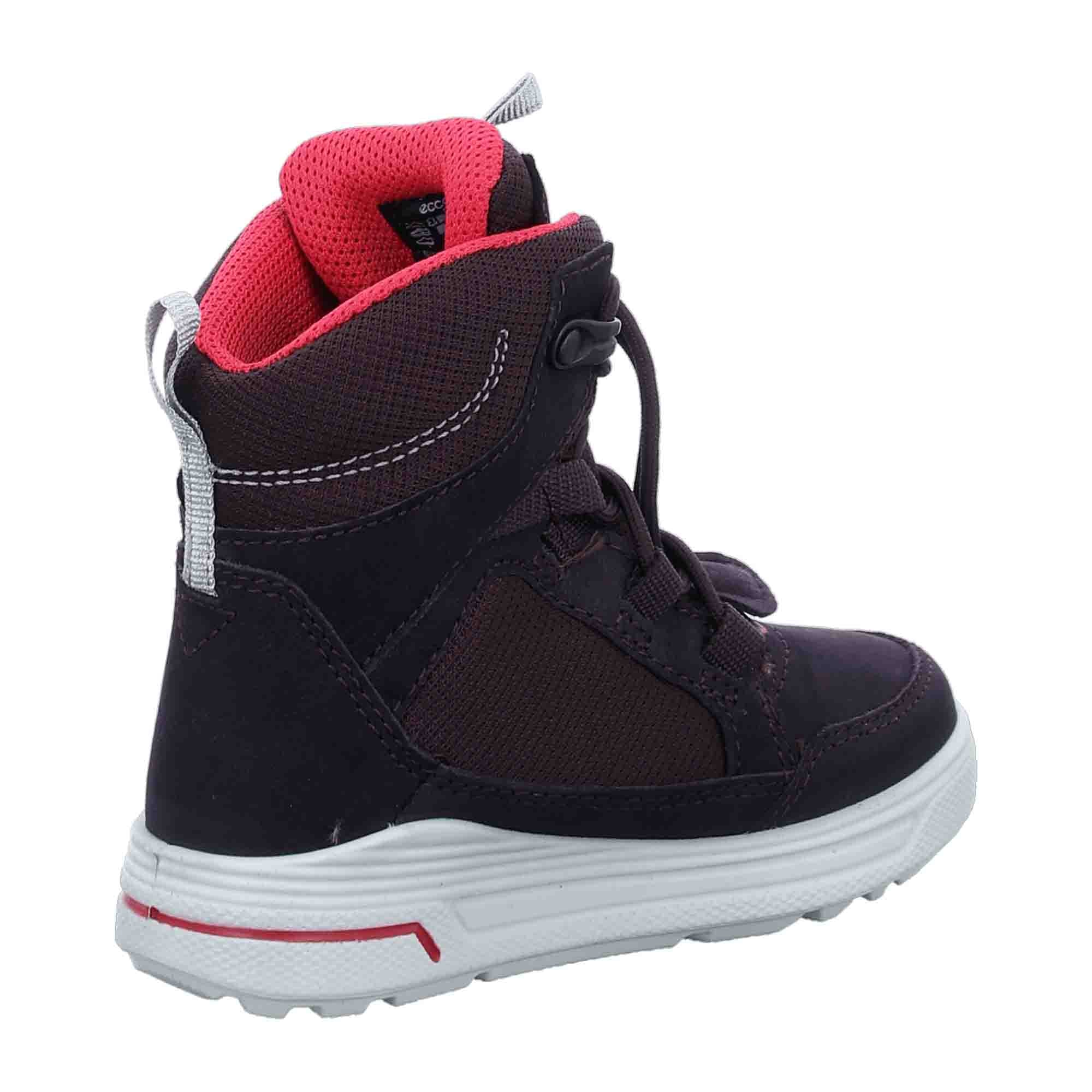 Ecco Urban Snowboarder Winter Boots for Kids, Purple - Durable and Stylish