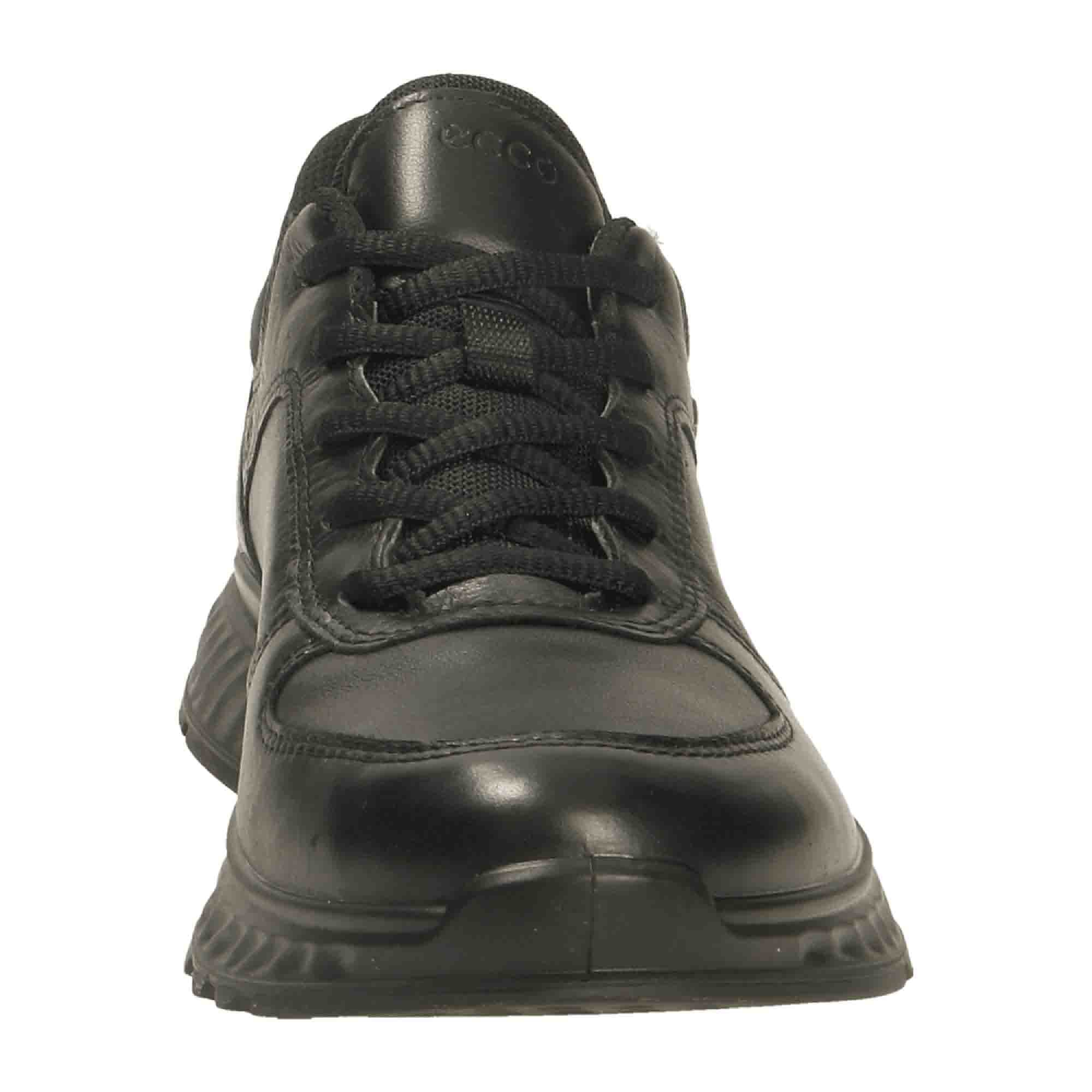 Ecco Exostride Women's Low GTX Casual Lace-Up Shoe, Black