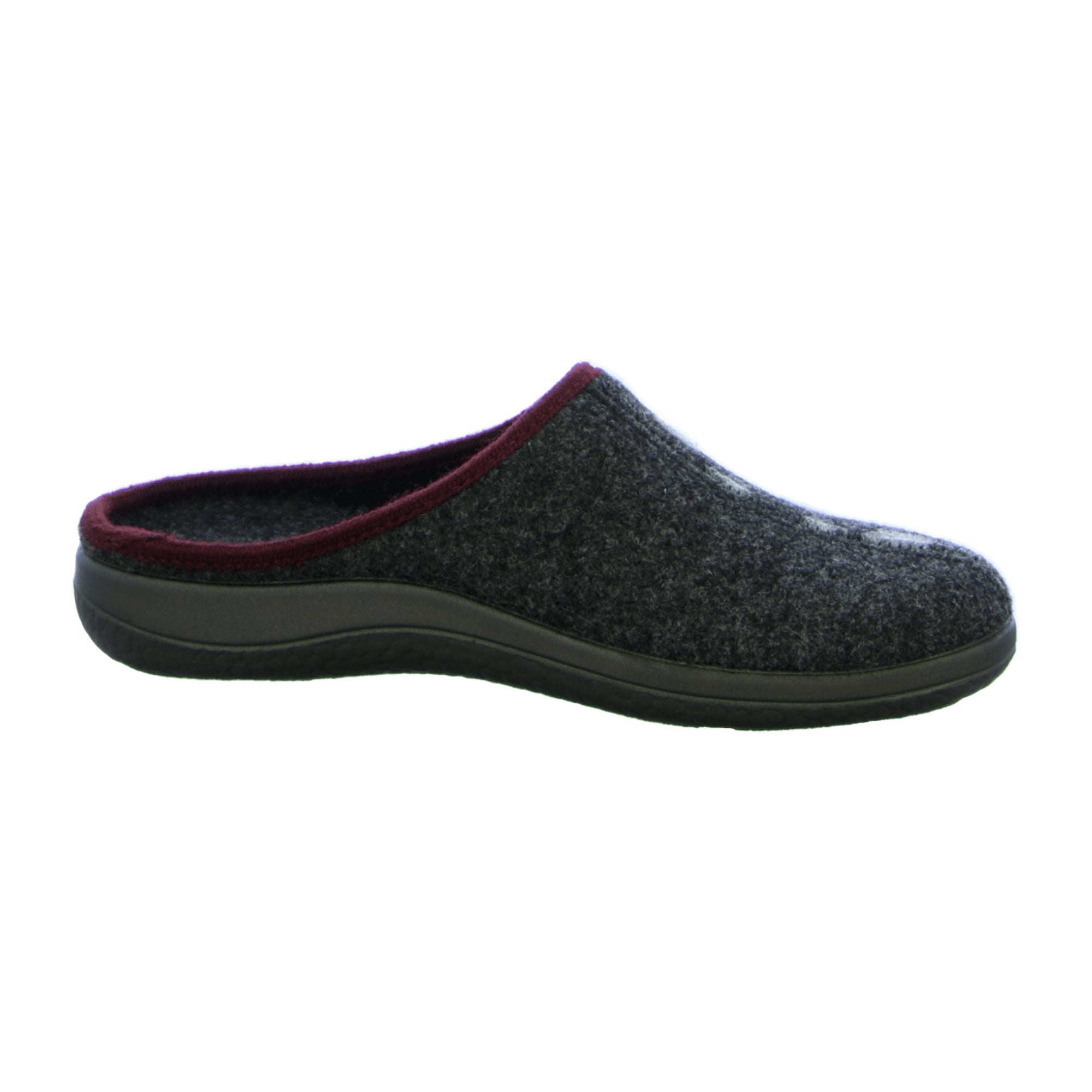 Rohde Bari Women's Grey Slip-On Shoes with Removable Insole Warm Lined