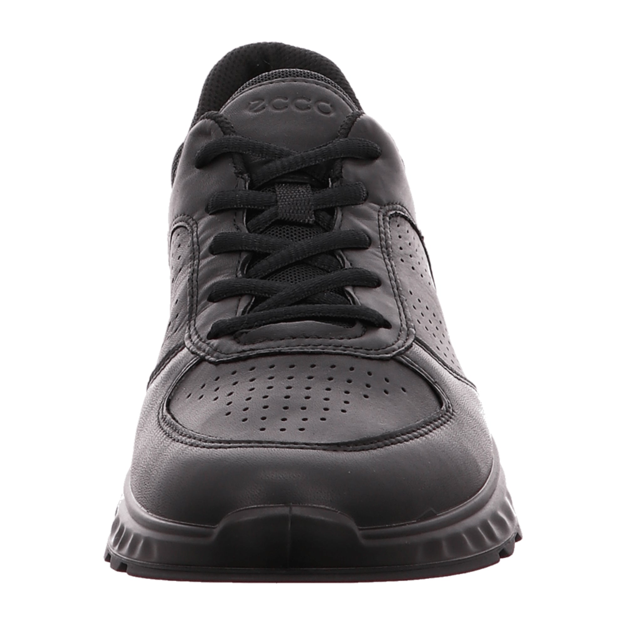 Ecco Men's Outdoor Black Shoes - Durable & Stylish Trekking Footwear