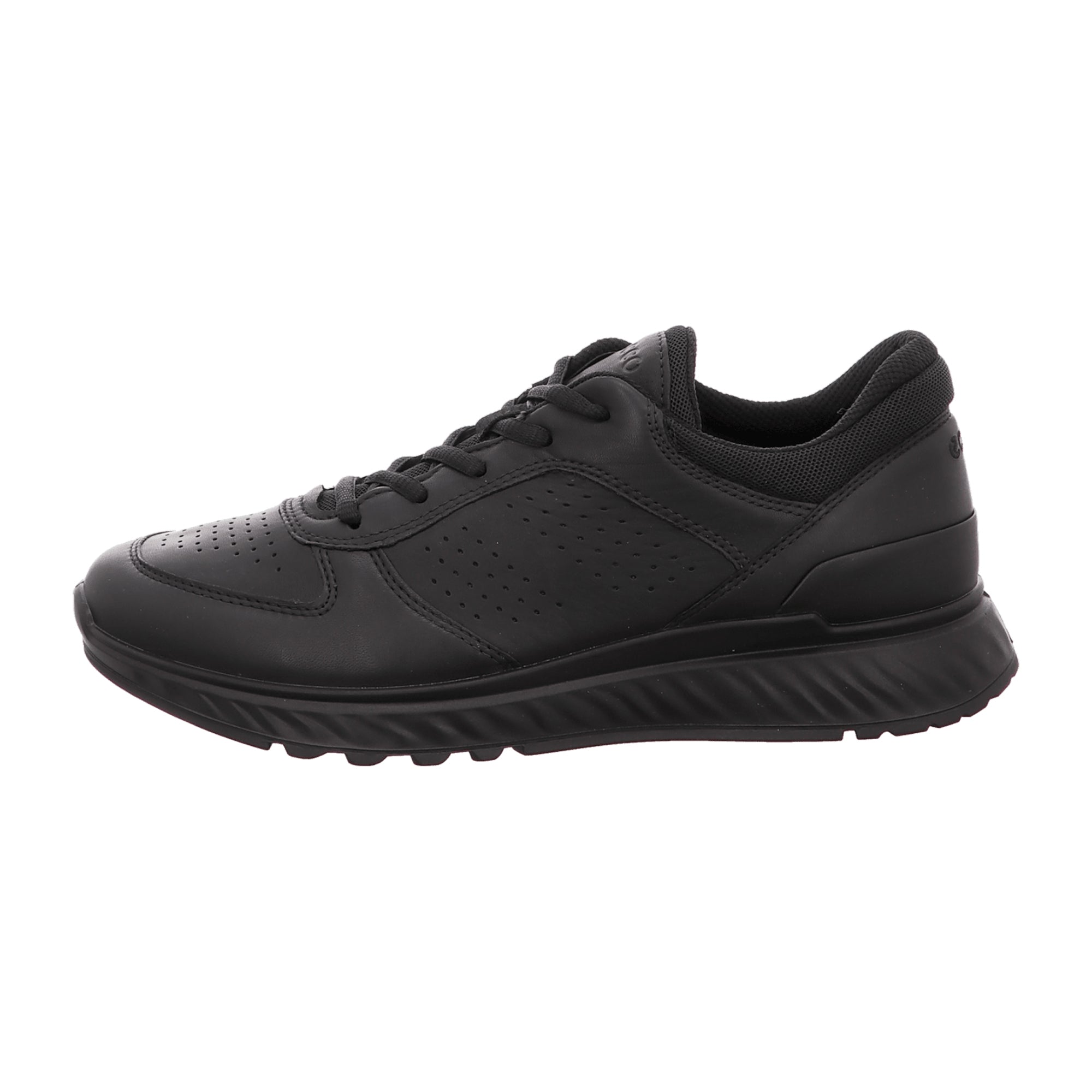 Ecco Men's Outdoor Black Shoes - Durable & Stylish Trekking Footwear
