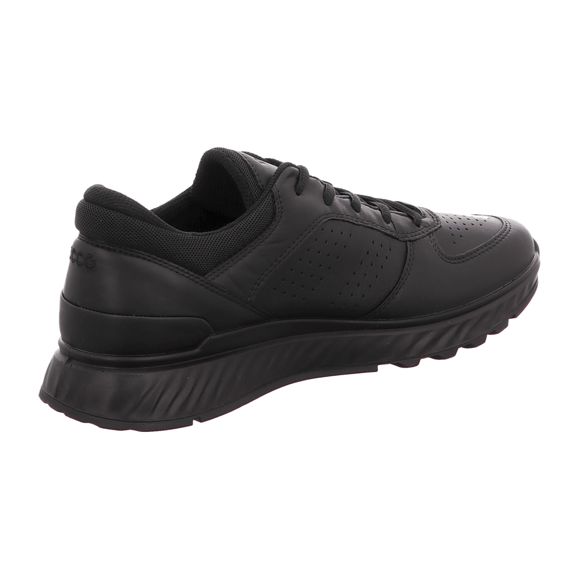 Ecco Men's Outdoor Black Shoes - Durable & Stylish Trekking Footwear