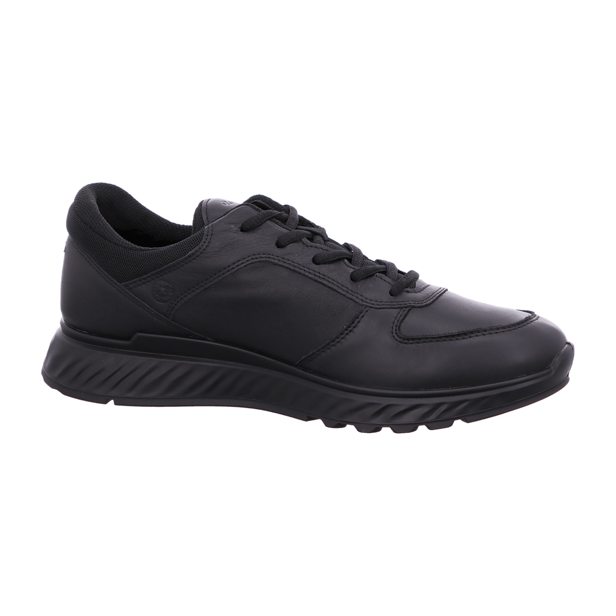 Ecco Exostride M Men's Lace-Up Shoes in Black with Gore-Tex