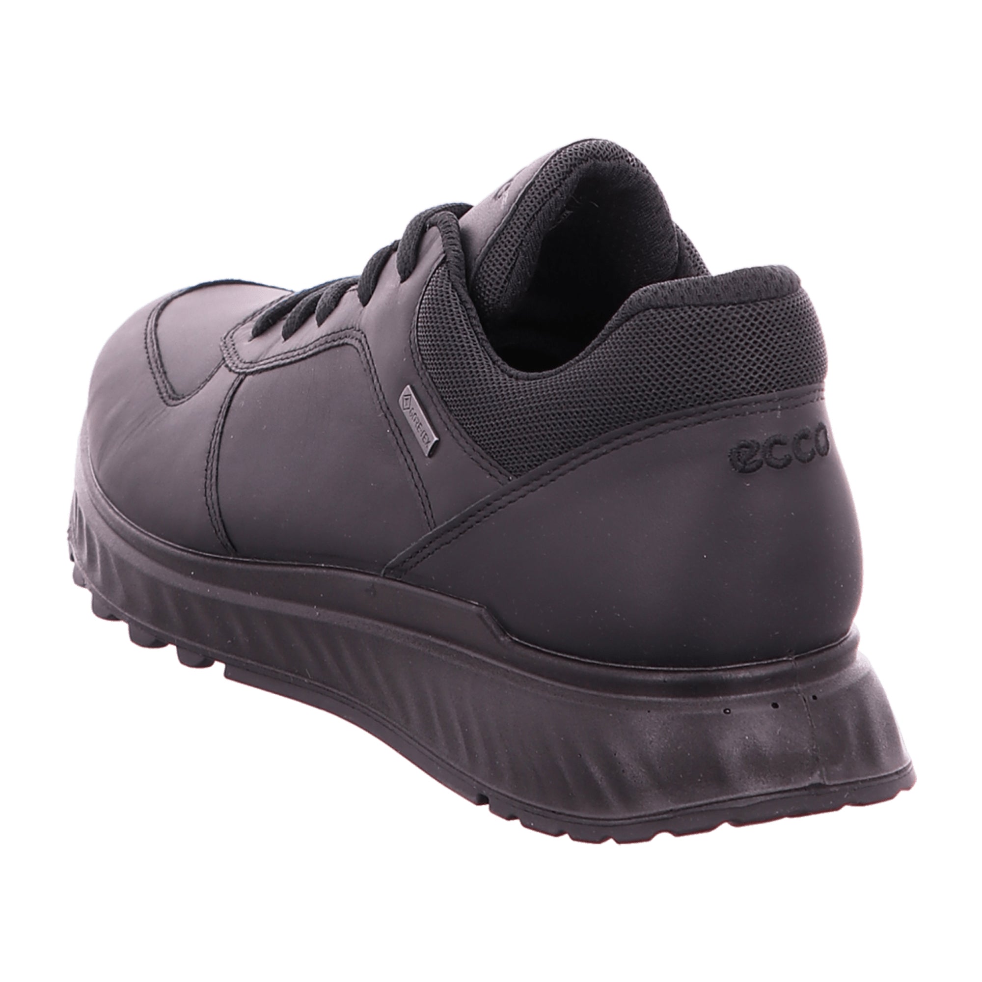 Ecco Men's Black Casual Sneakers - Durable & Stylish