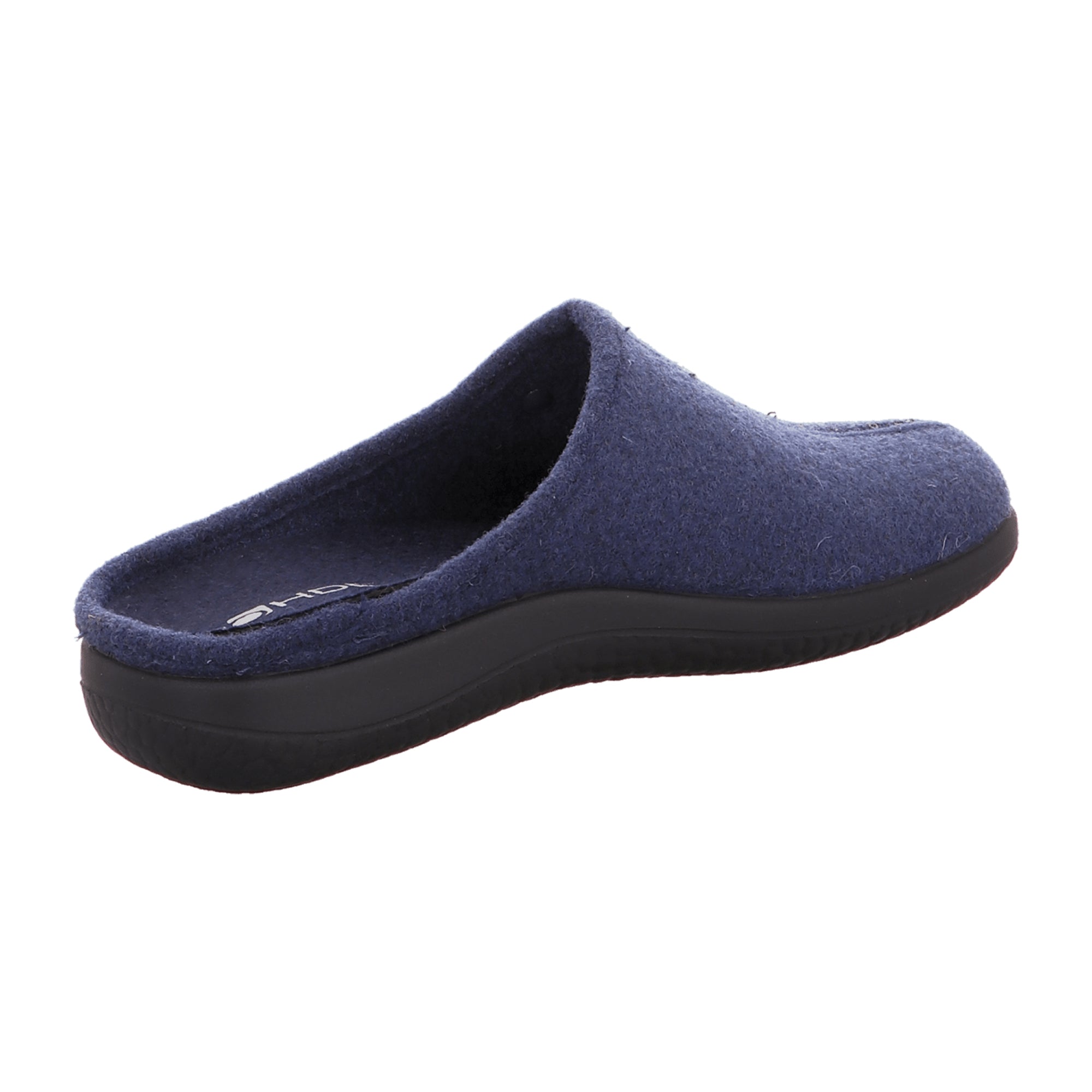 Rohde MOKASSO 62 Women's Blue Slip-On Shoes, Textile Lined, Flat Heel