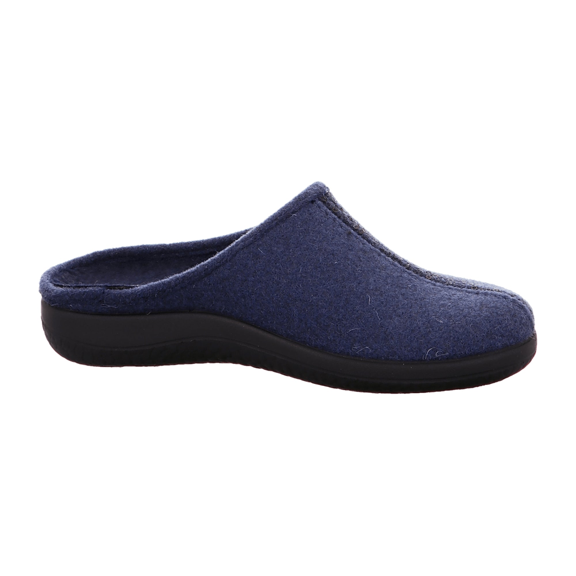 Rohde MOKASSO 62 Women's Blue Slip-On Shoes, Textile Lined, Flat Heel