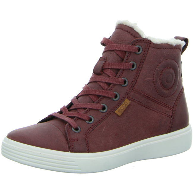 Ecco Sneaker High for girls red - Bartel-Shop