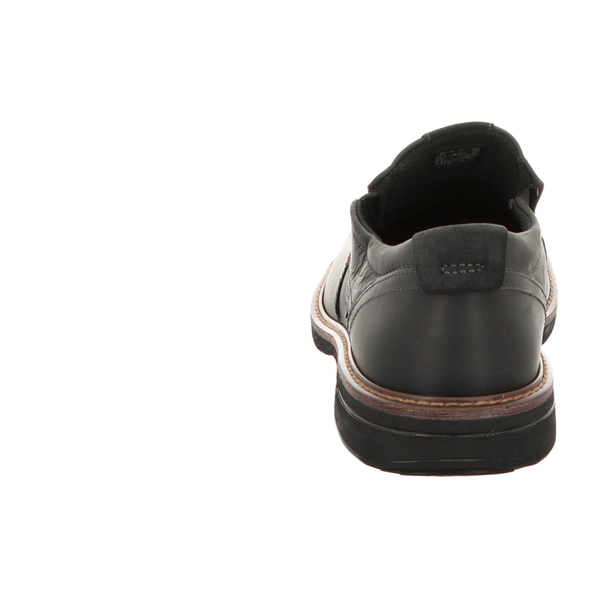 Ecco TURN Men's Black Leather Shoes - Durable & Stylish Footwear