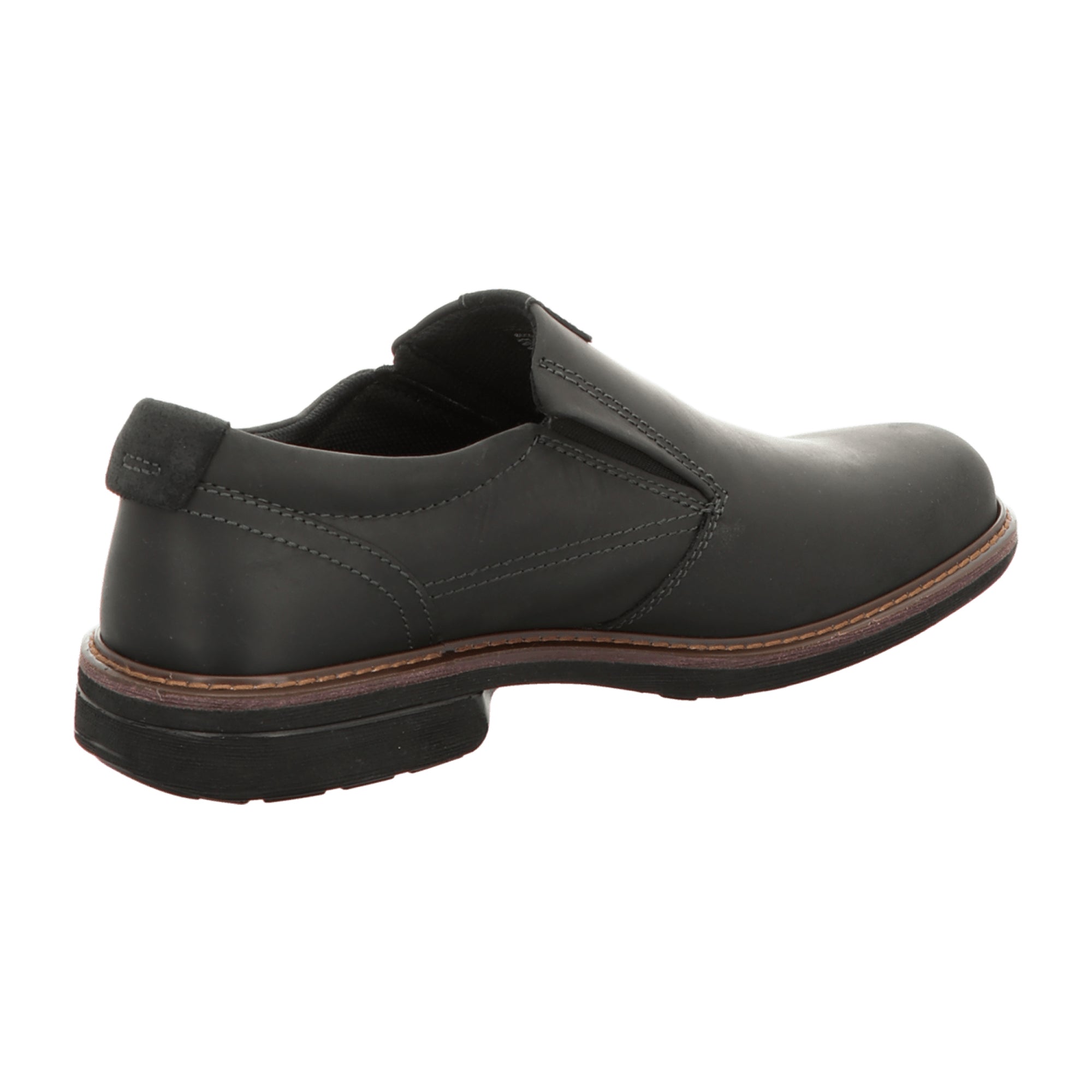 Ecco TURN Men's Black Leather Shoes - Durable & Stylish Footwear