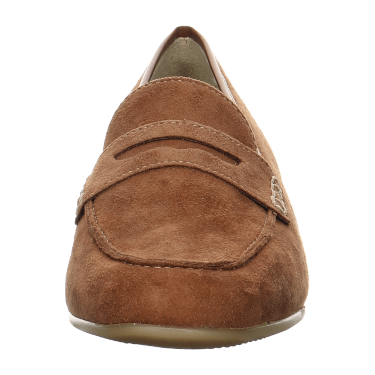 ARA KENT Women's Brown Suede Slippers with Leather Lining