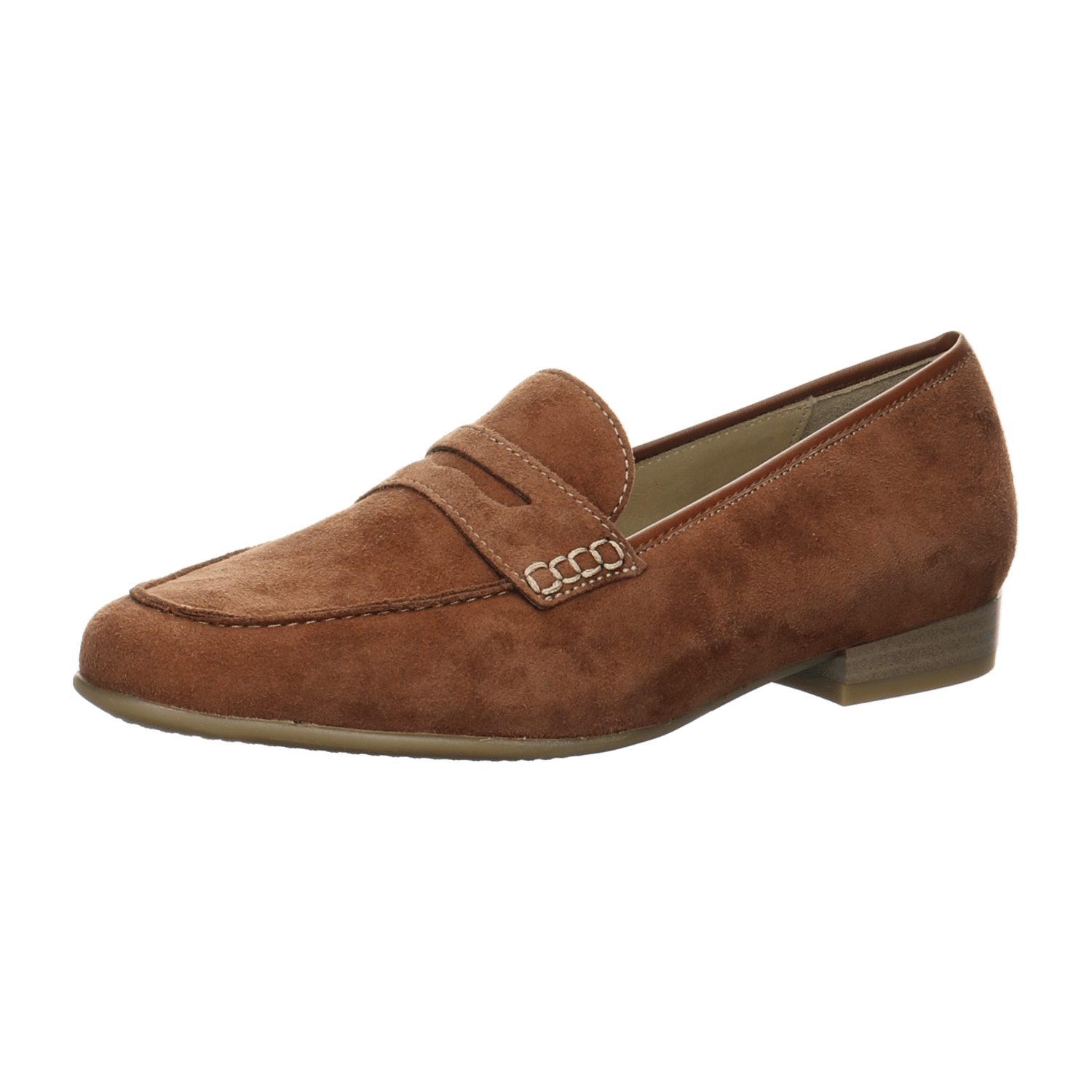 ARA KENT Women's Brown Suede Slippers with Leather Lining