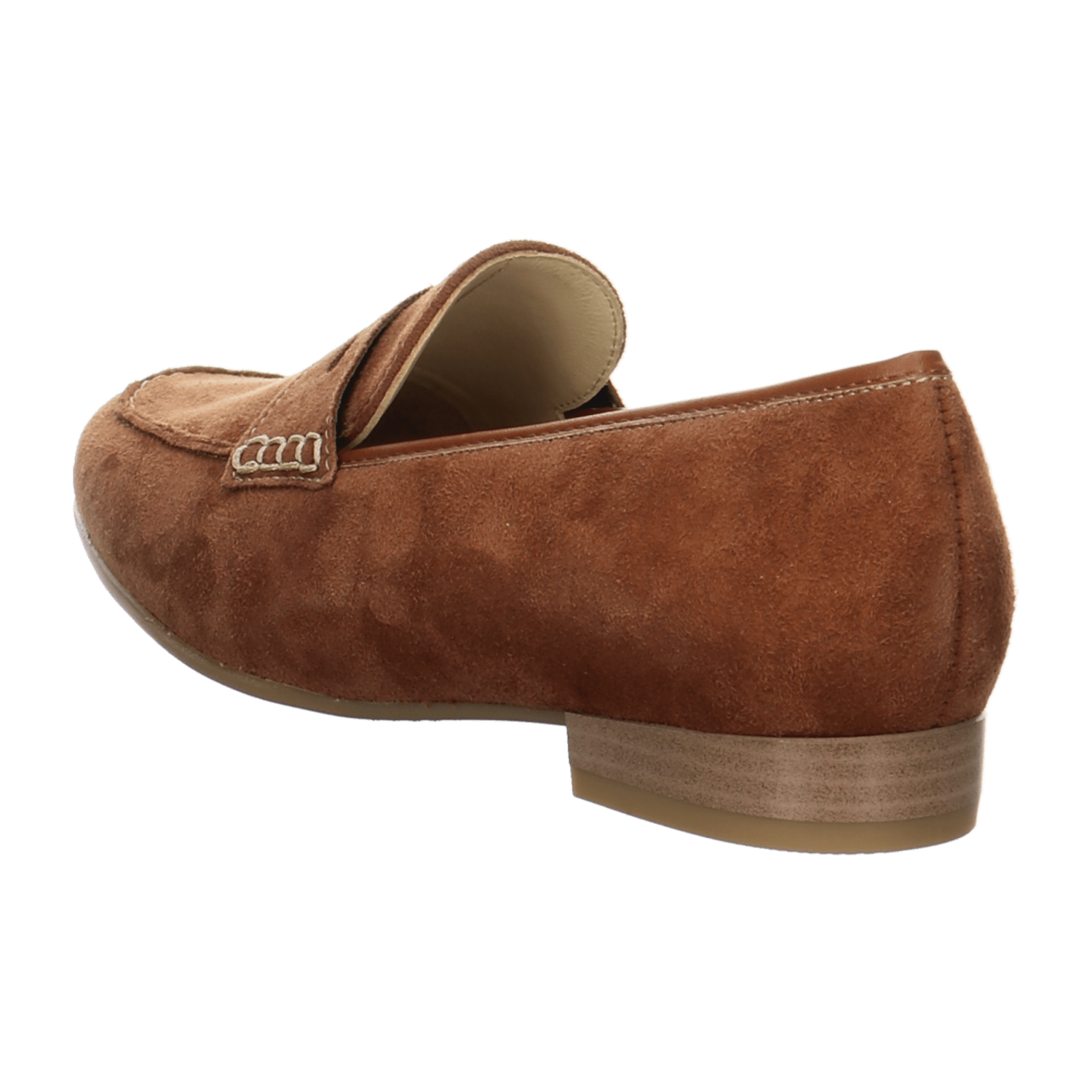 ARA KENT Women's Brown Suede Slippers with Leather Lining