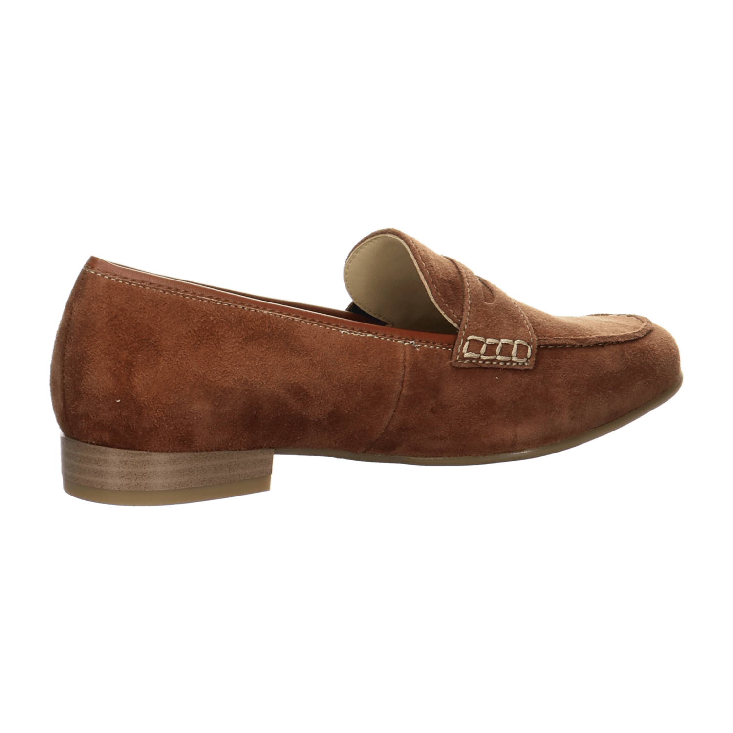 ARA KENT Women's Brown Suede Slippers with Leather Lining
