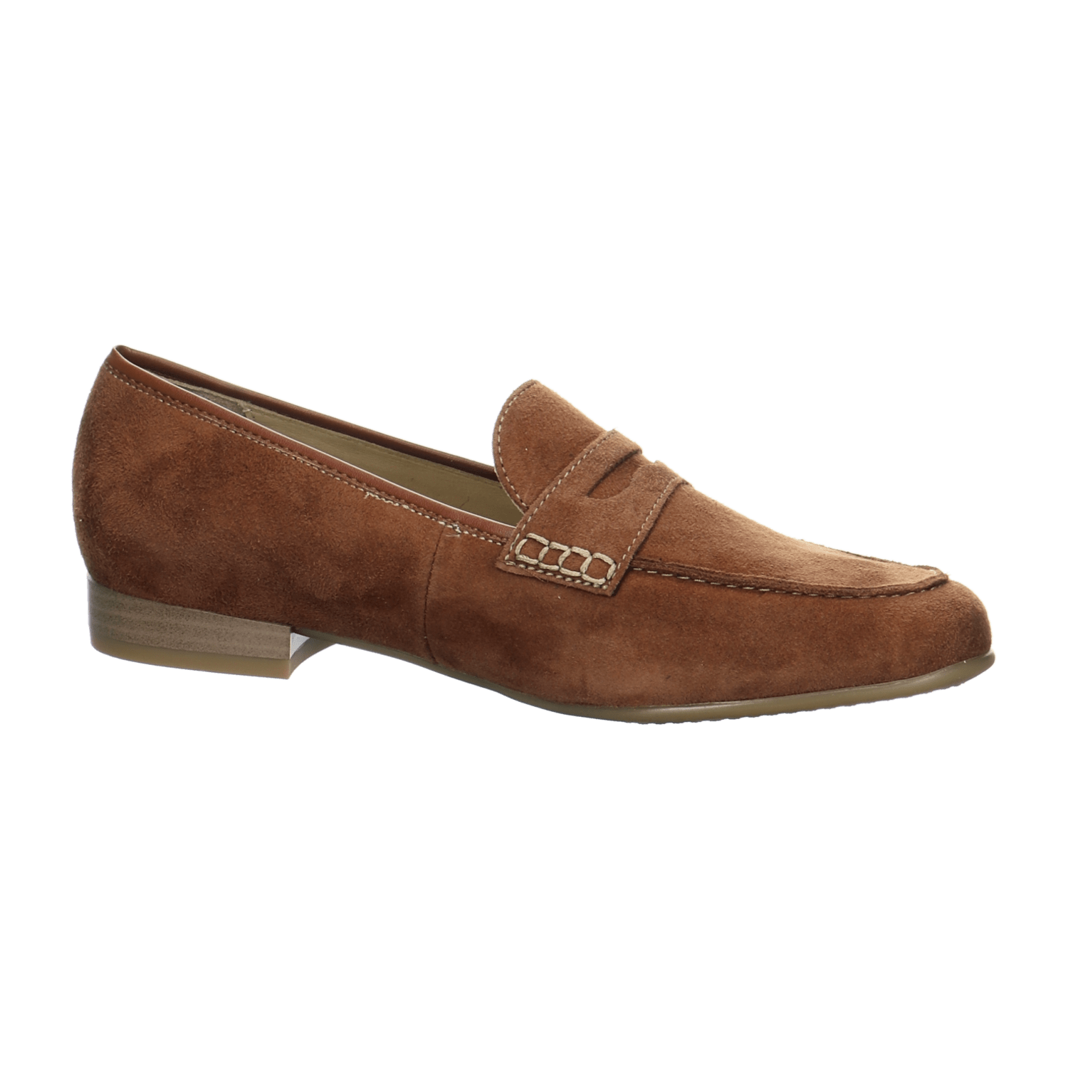 ARA KENT Women's Brown Suede Slippers with Leather Lining
