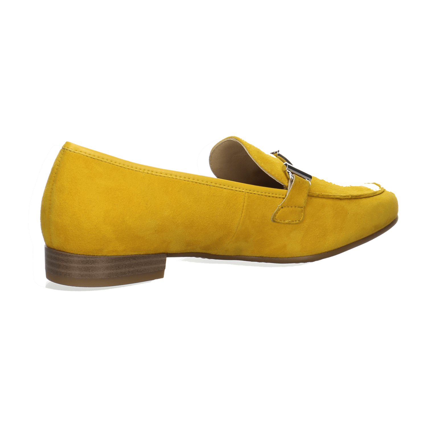 ARA KENT Women's Loafers in Yellow Nubuck Leather with Leather Lining and Synthetic Sole