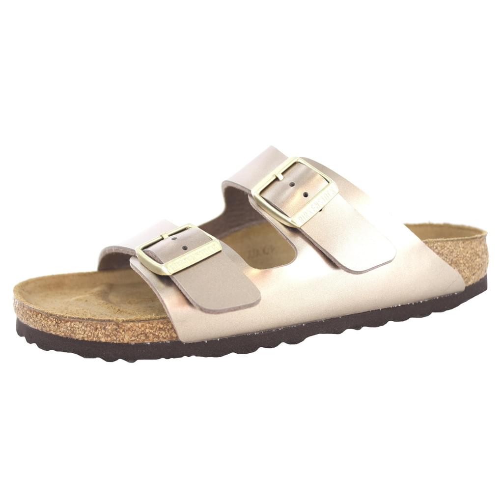 Birkenstock Arizona mules brown Birko-Flor - Bartel-Shop