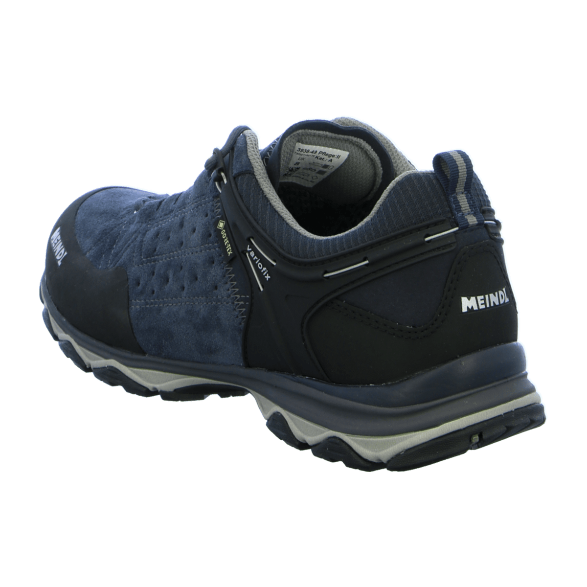 Meindl Men's Outdoor 6 Trekking & Hiking Shoes Blue Leather Textile