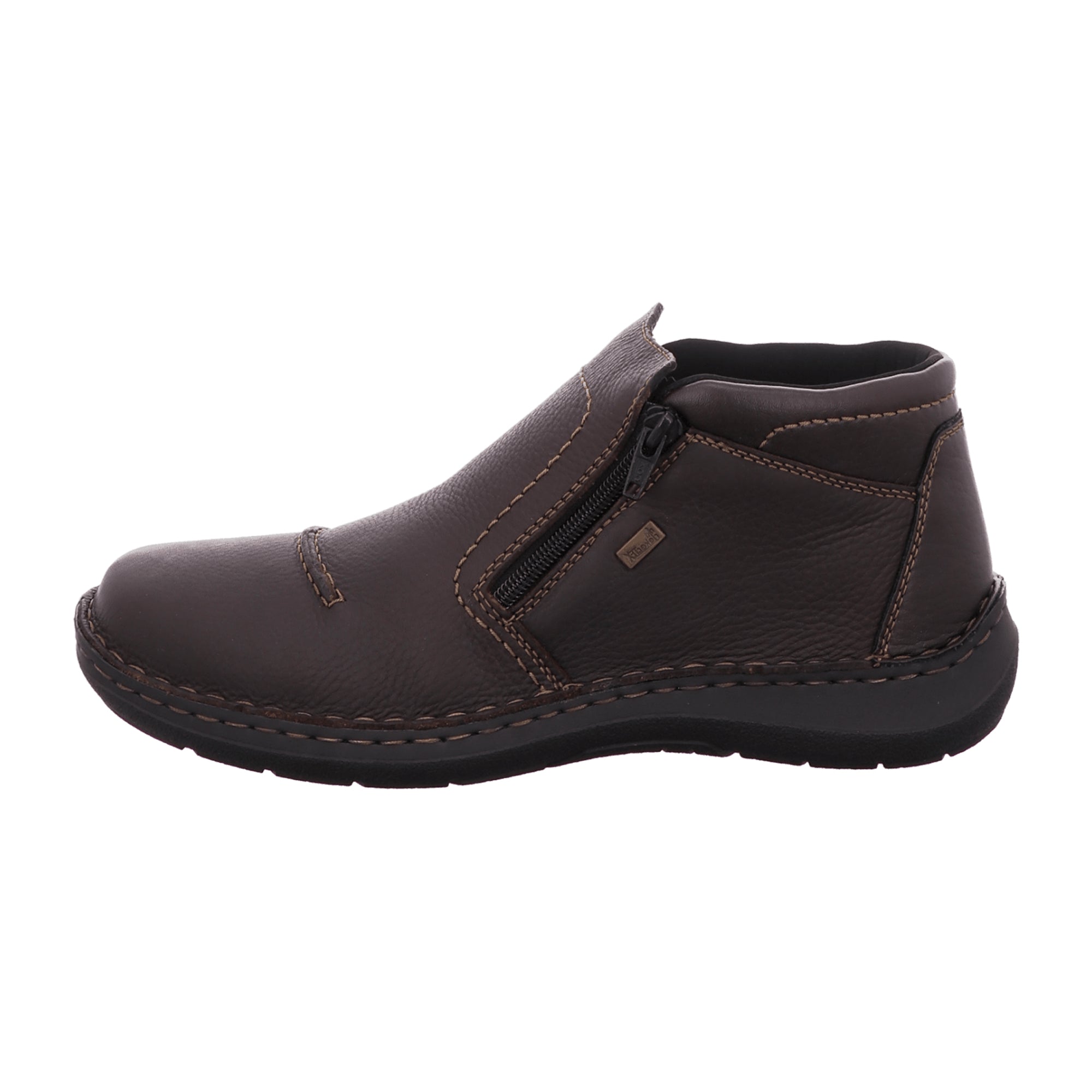 Rieker Brown Winter Boots with Warm Lining and Functional Membrane for All Weather