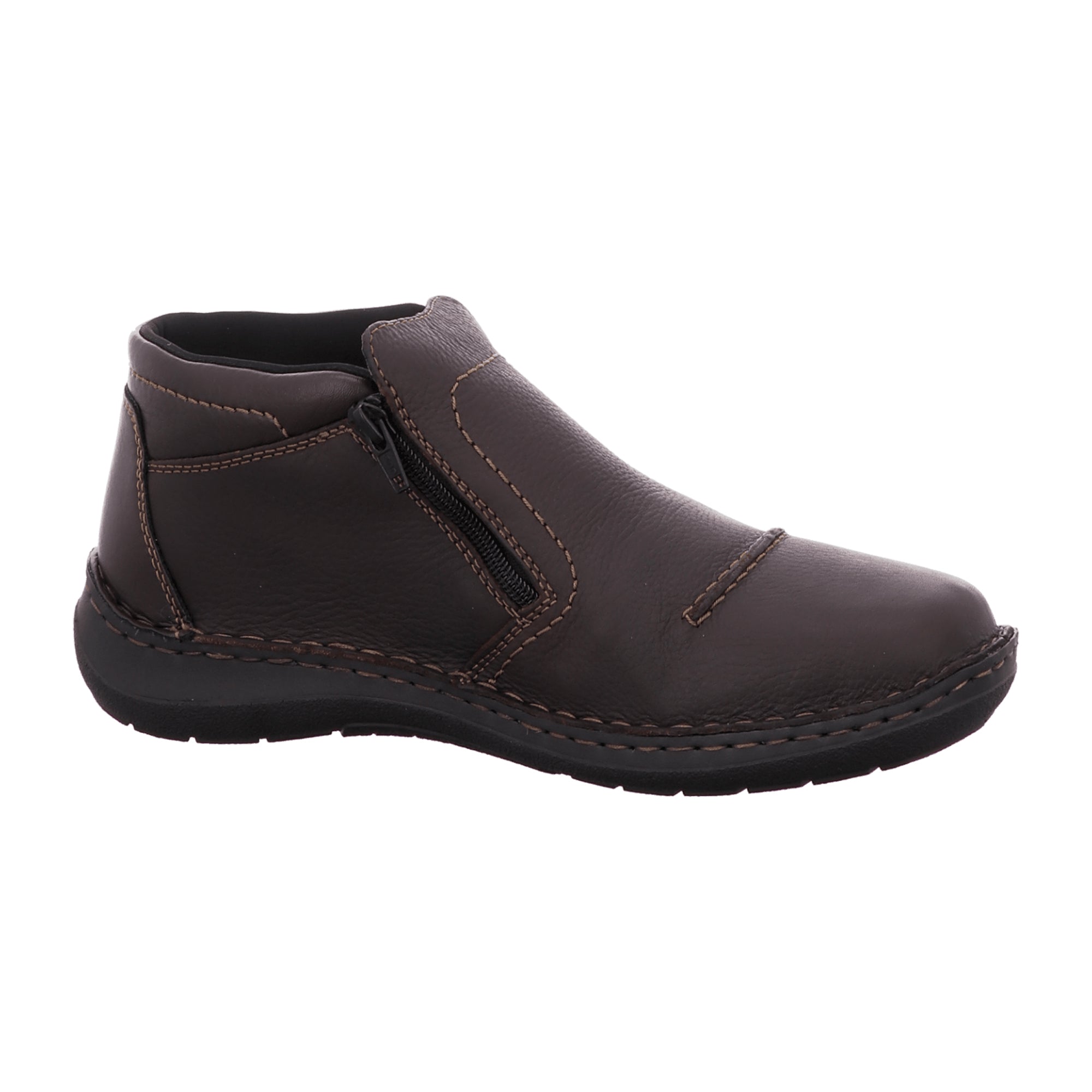 Rieker Brown Winter Boots with Warm Lining and Functional Membrane for All Weather