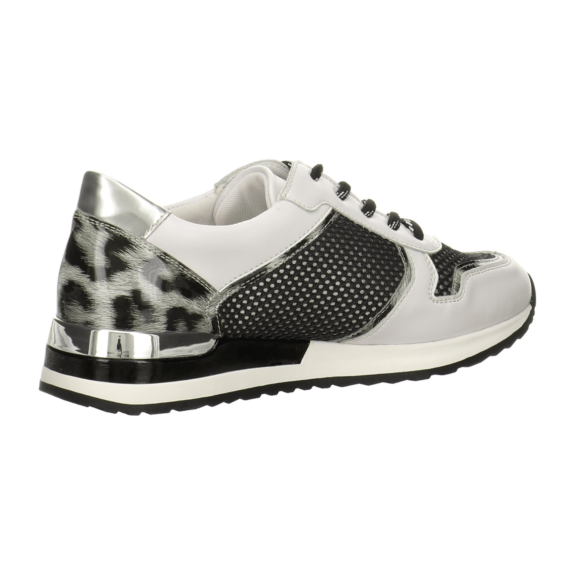 Remonte Comfort Women's White Lace-Up Shoes Extra Wide Orthopedic Friendly