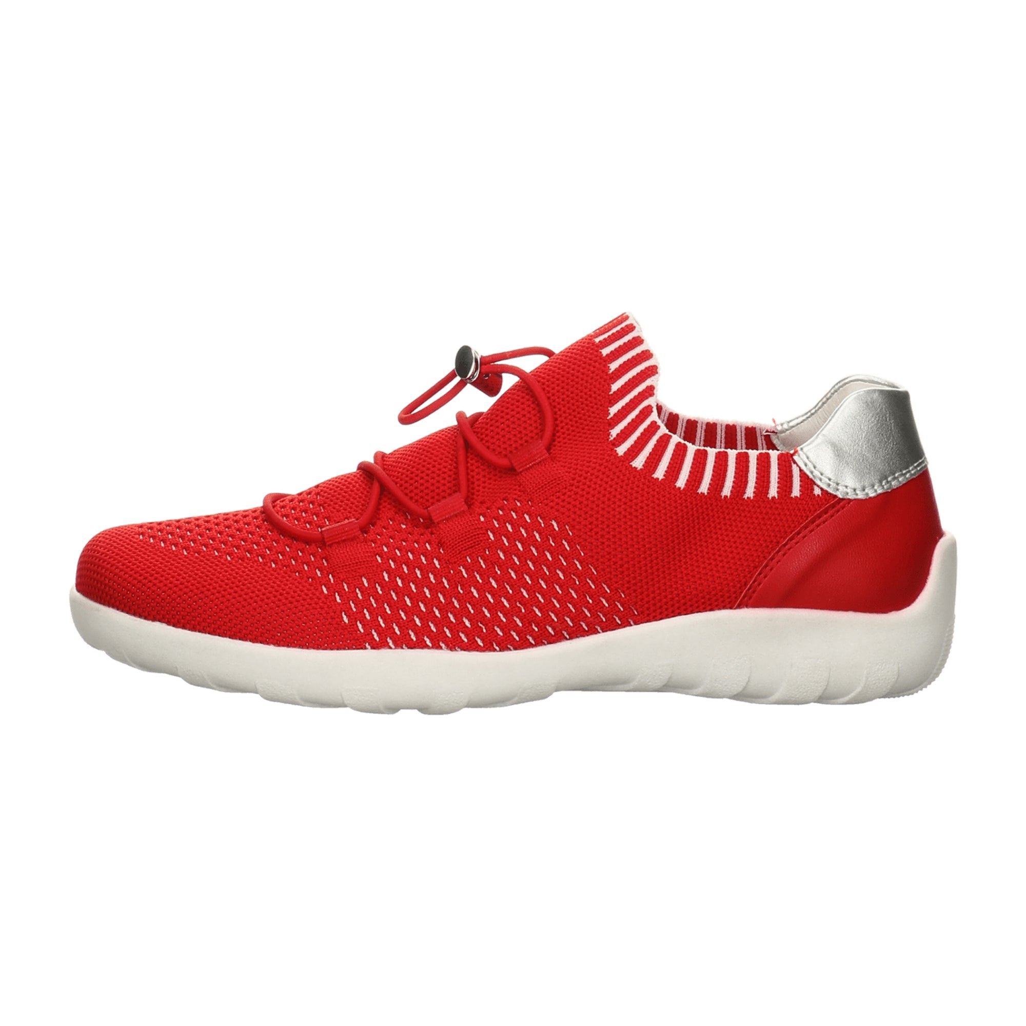 Red Remonte Women's Slip-On Sneakers Textile Material