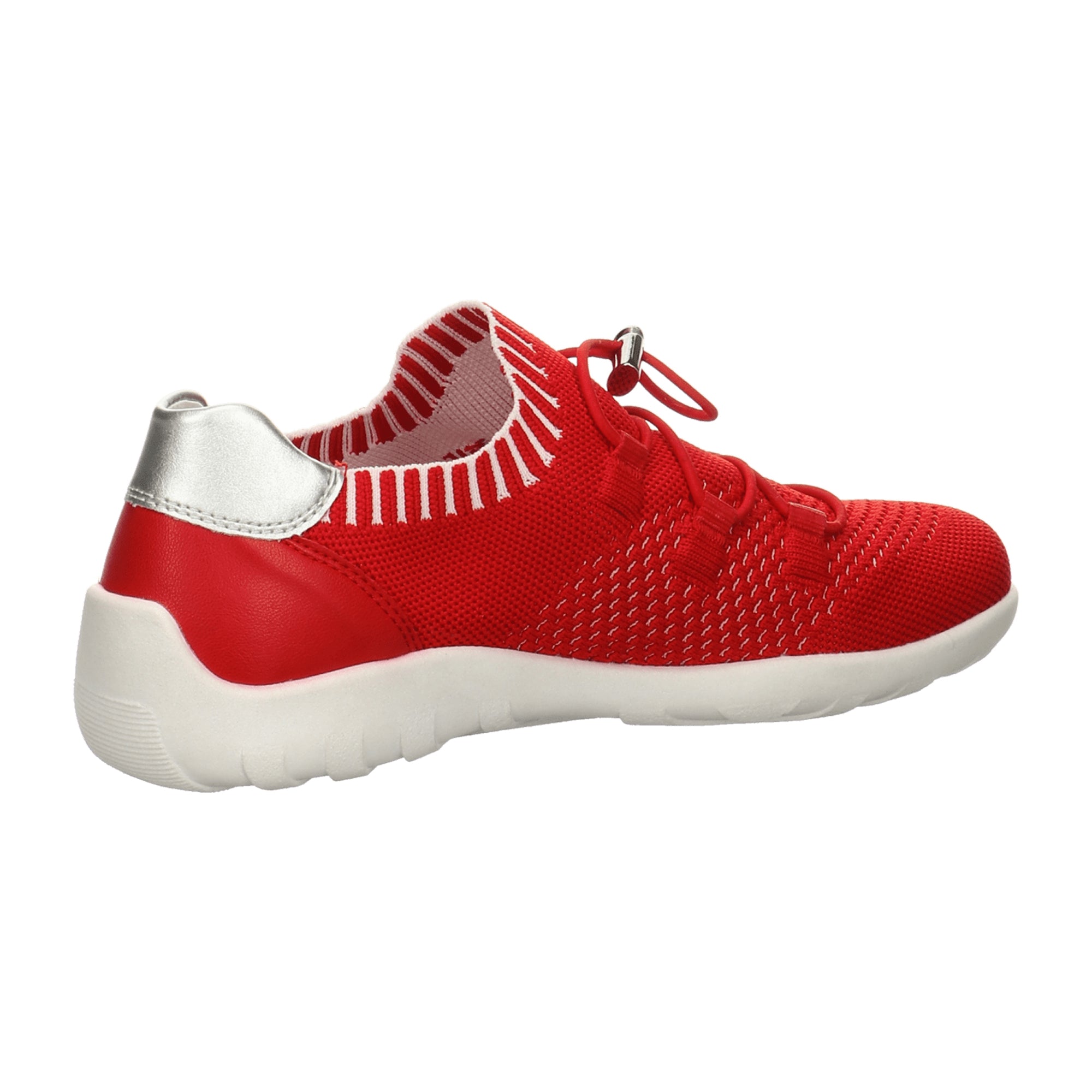 Red Remonte Women's Slip-On Sneakers Textile Material