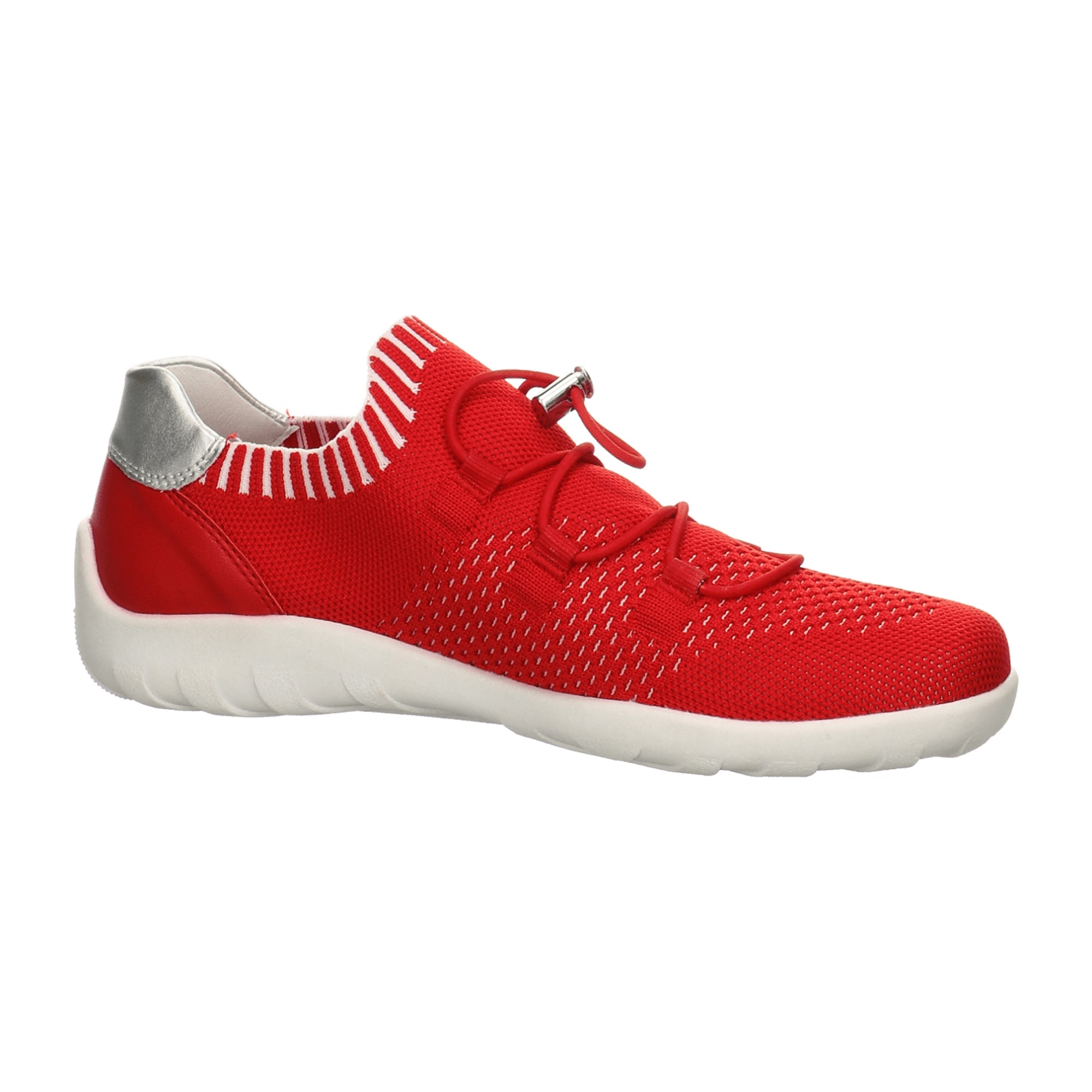 Red Remonte Women's Slip-On Sneakers Textile Material