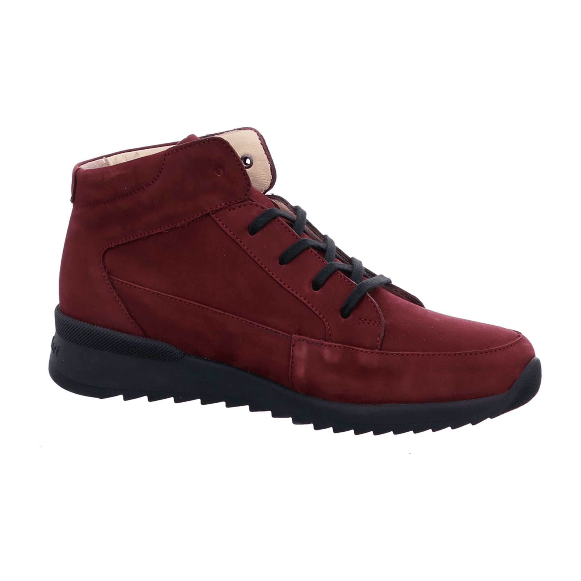 Finn Comfort Burley Redwine Women's Comfort Shoes - Stylish Red
