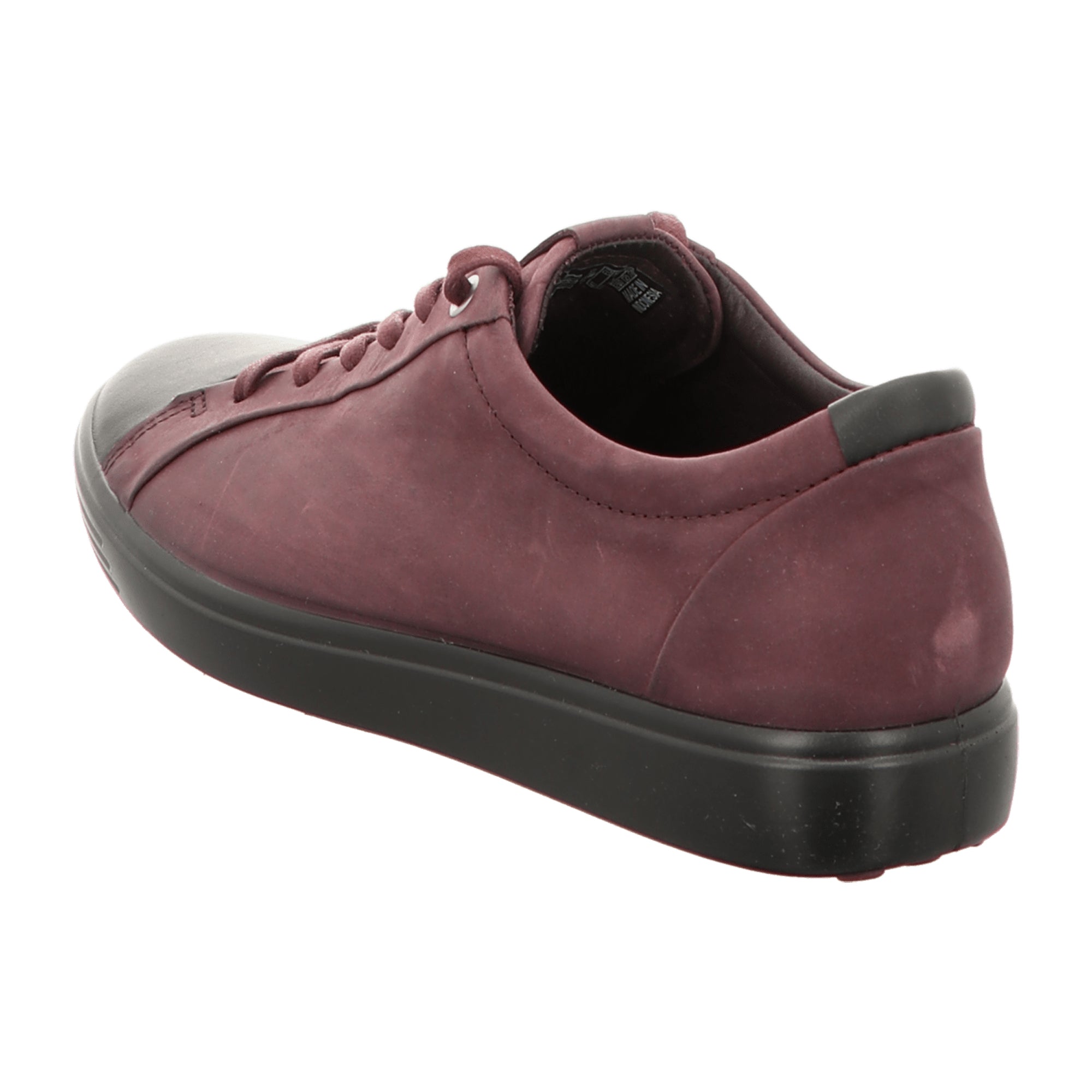 Ecco Women's Red Leather Shoes—Stylish & Durable