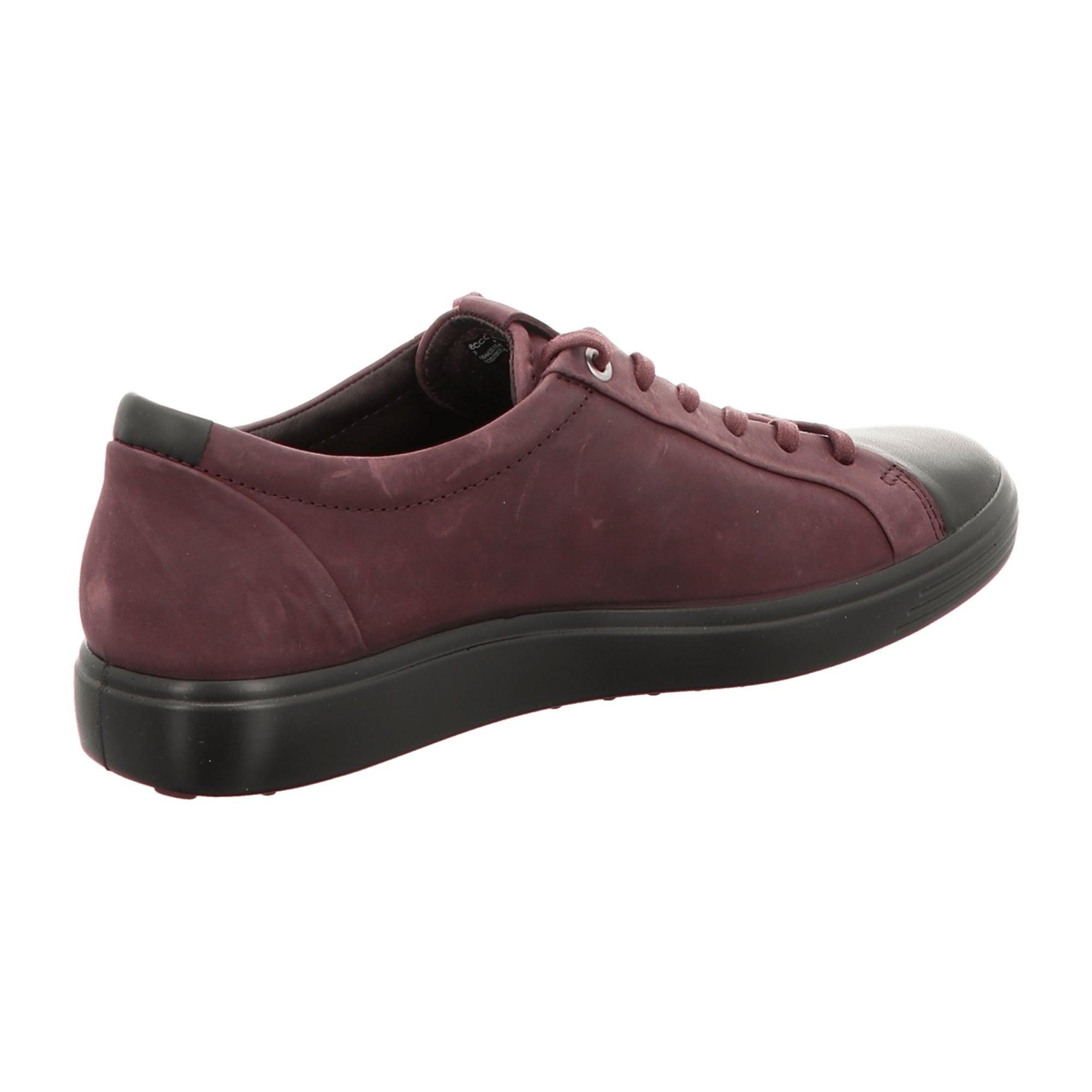 Ecco Women's Red Leather Shoes—Stylish & Durable