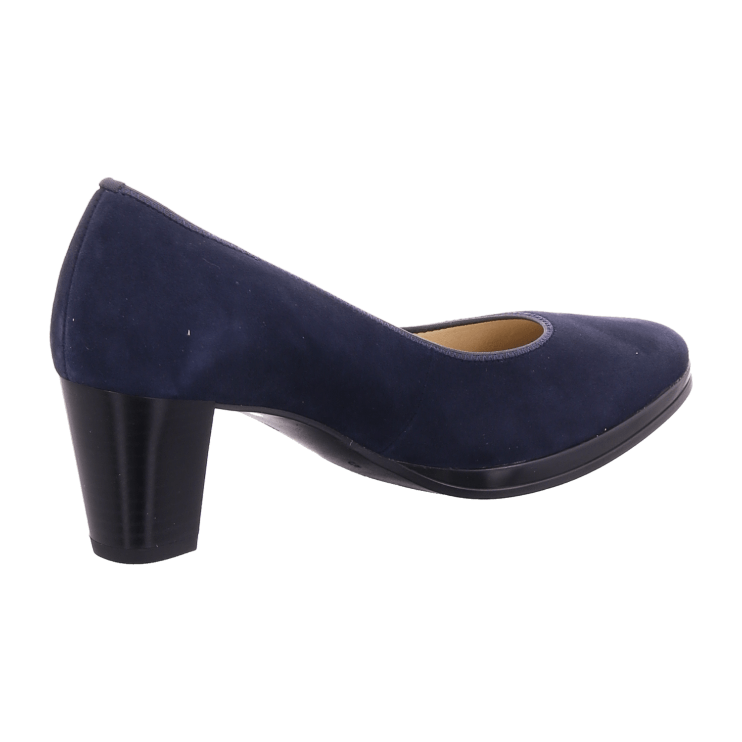 ARA ORLY Women's Pumps in Blue Smooth Leather with a Slim Toe and Cold-Lined Interior - Bartel-Shop