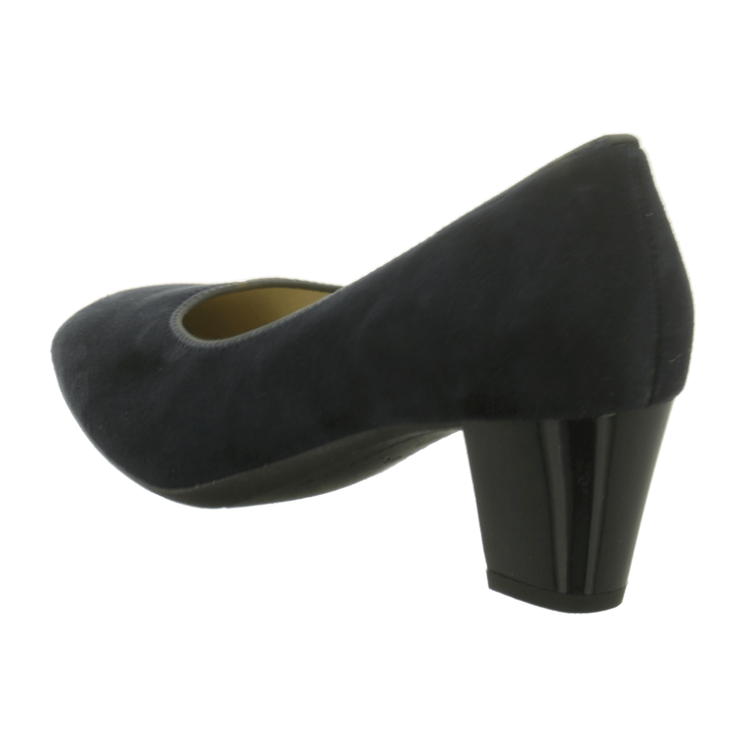 ARA VERONA Women's Pumps in Blue Suede with Round Toe and Slip-On Design