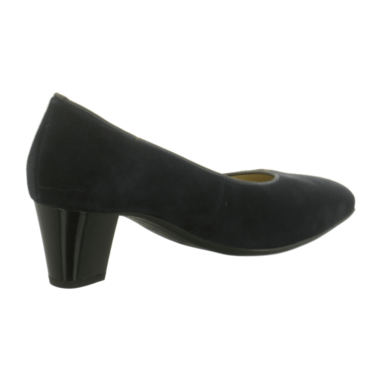 ARA VERONA Women's Pumps in Blue Suede with Round Toe and Slip-On Design