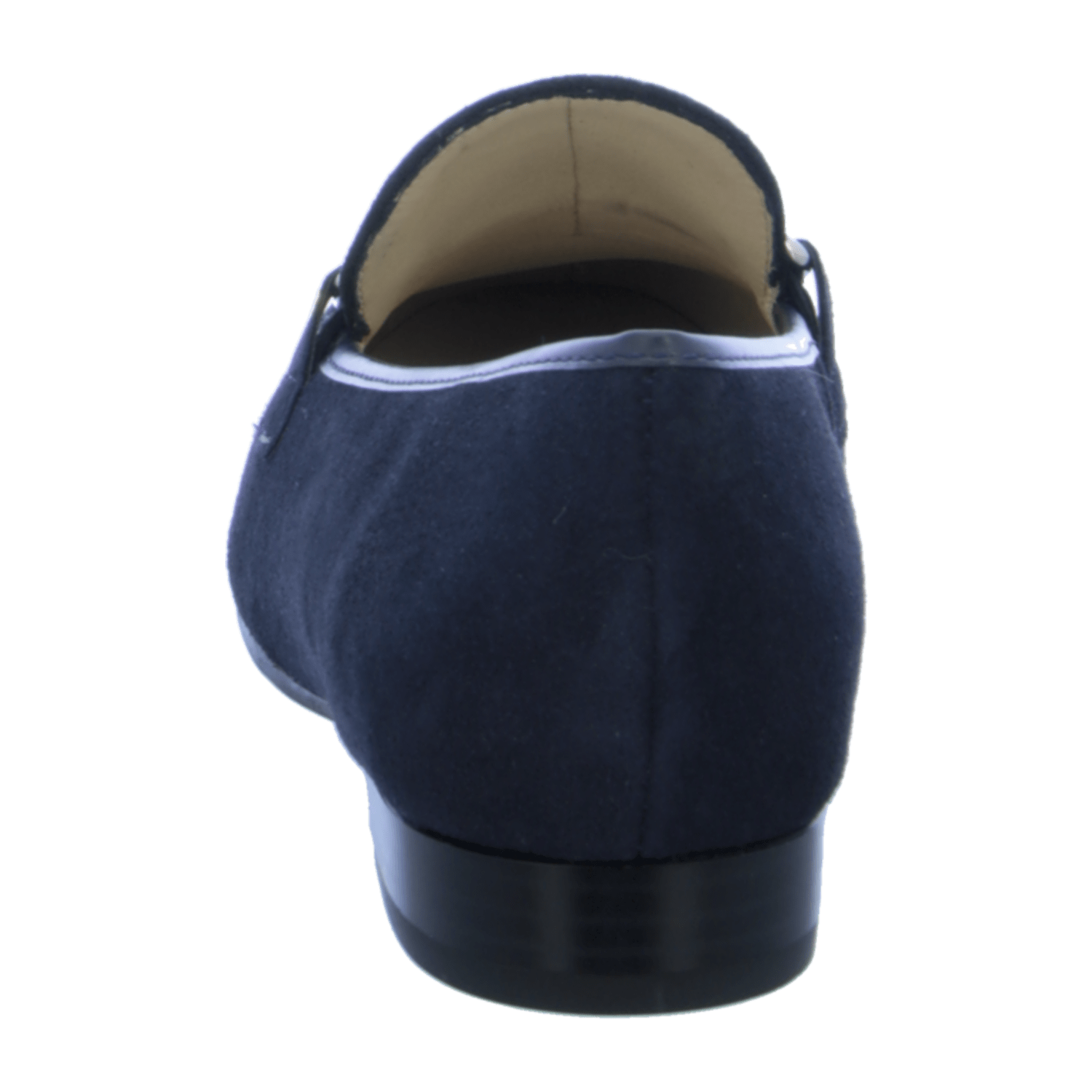 ARA KENT Women's Blue Suede Slippers with Round Toe and Leather Lining - Bartel-Shop