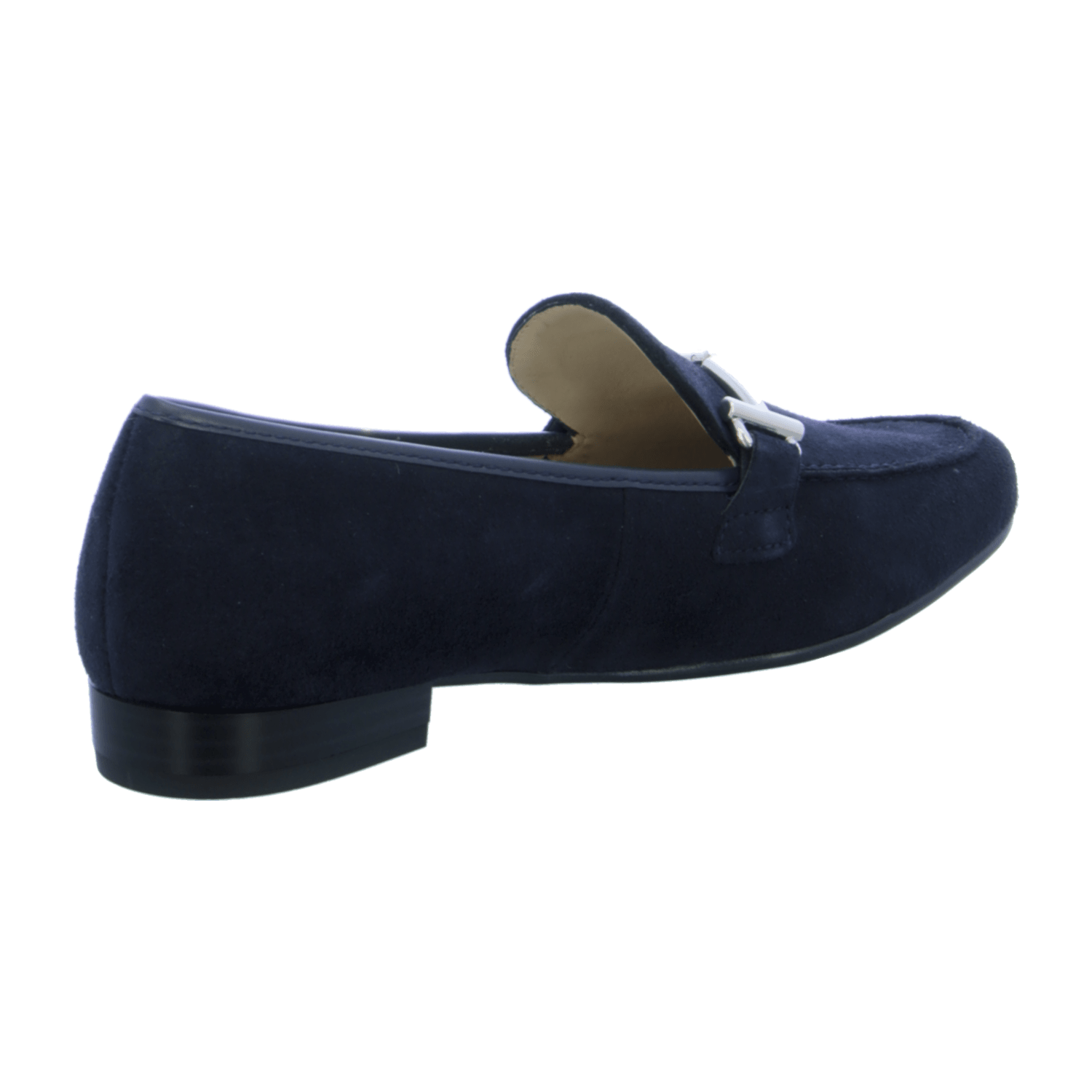 ARA KENT Women's Blue Suede Slippers with Round Toe and Leather Lining - Bartel-Shop