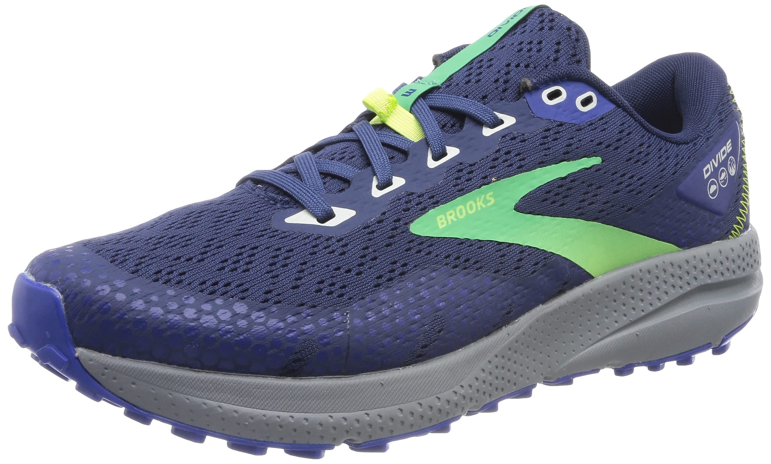 Brooks Divide 3 Men's Trail Running Shoes Mesh Rooibos Biscuit Peacoat