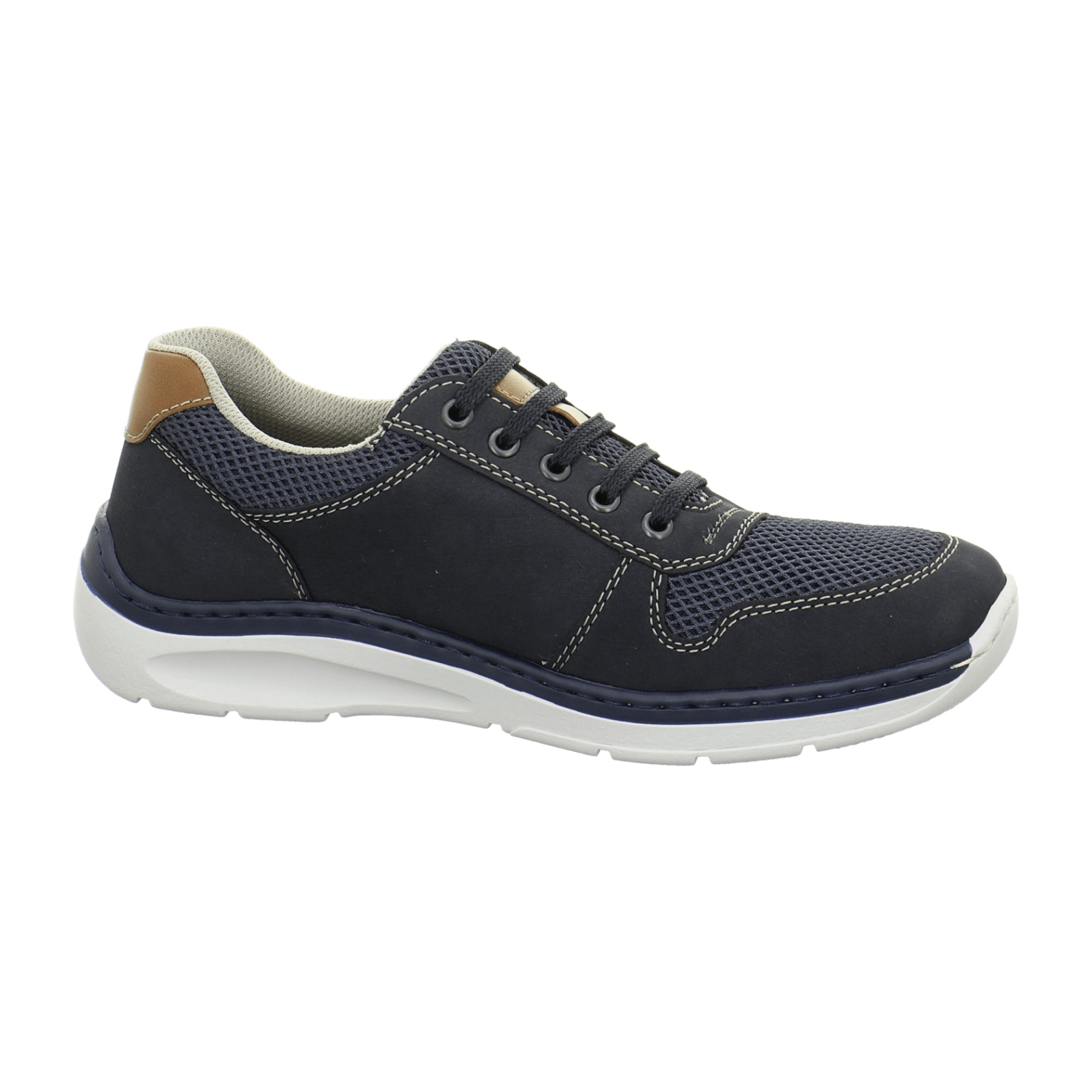 Rieker B8931-15 Men's Blue Shoes Stylish and Comfortable Footwear