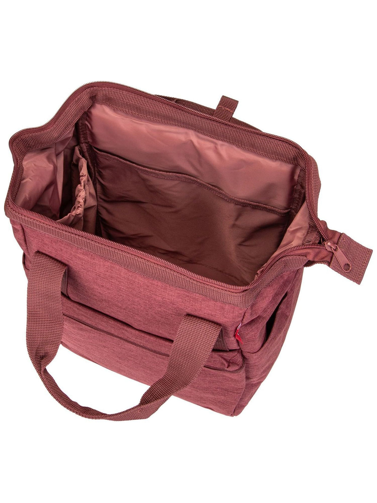 reisenthel Allrounder R Backpack Twist Maroon - Foldable Water-Repellent Daypack