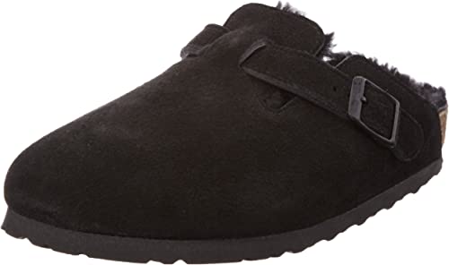 Birkenstock Boston clogs black Velor / Sympatex - Bartel-Shop