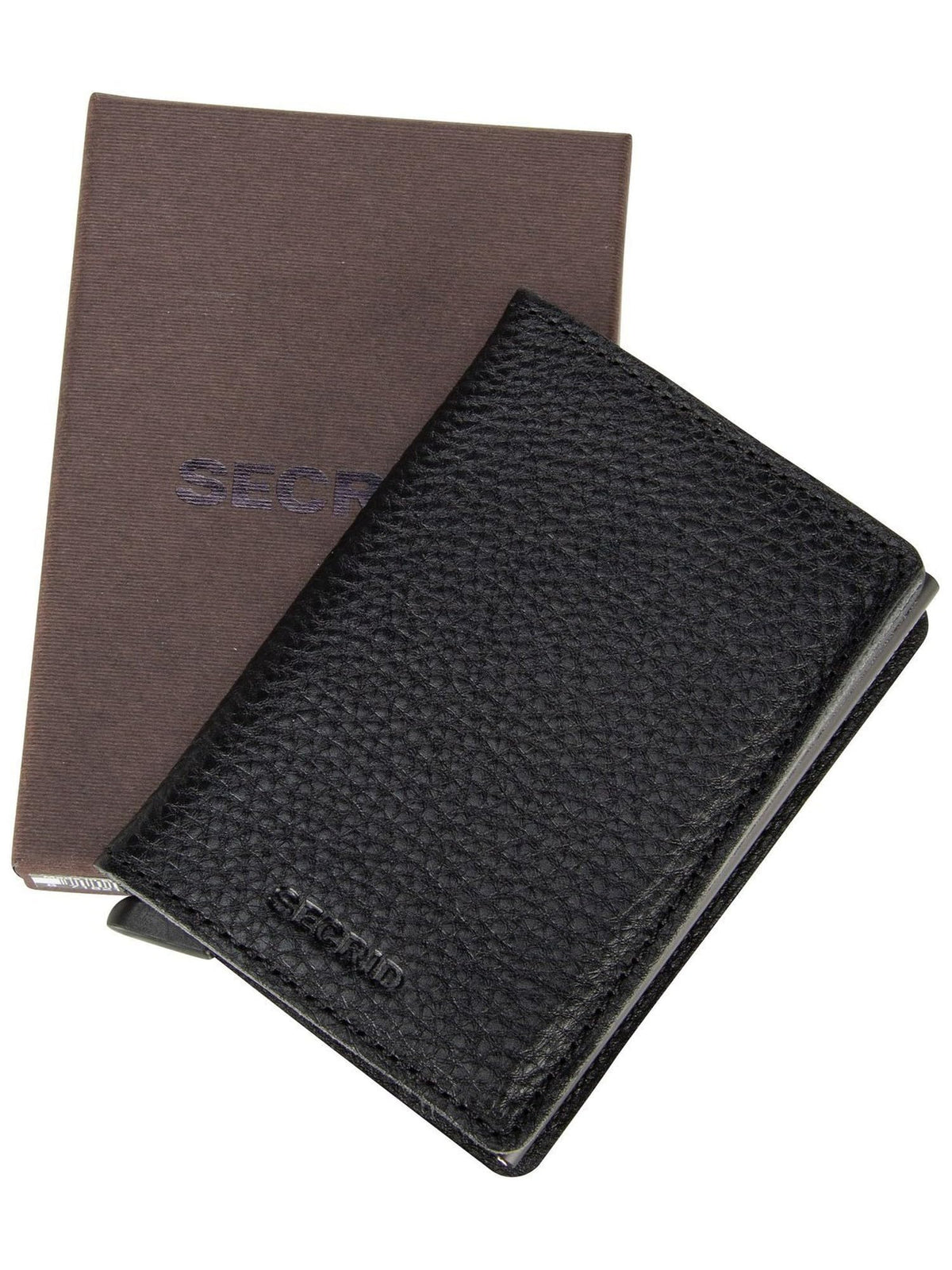 Secrid Slimwallet Black-Black Wallet - Slim Polyester with Leather Lining