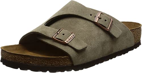 Birkenstock Classic Mules Zürich Taupe Veloursleder taupe Suede - Bartel-Shop