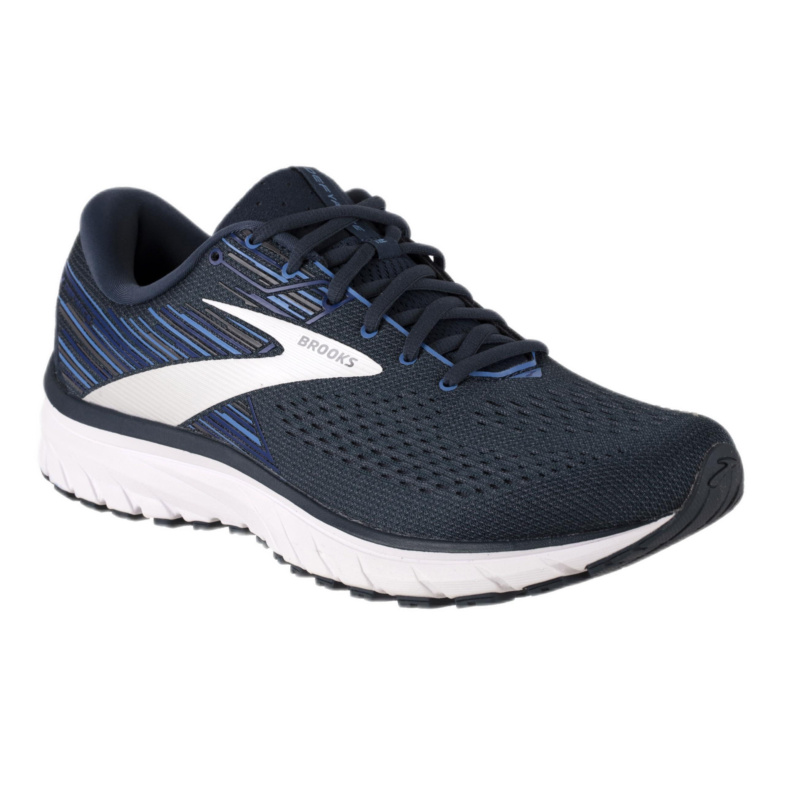 Brooks Defyance 12 Men Sneaker Cotton Midnight Blue Azure Blue White