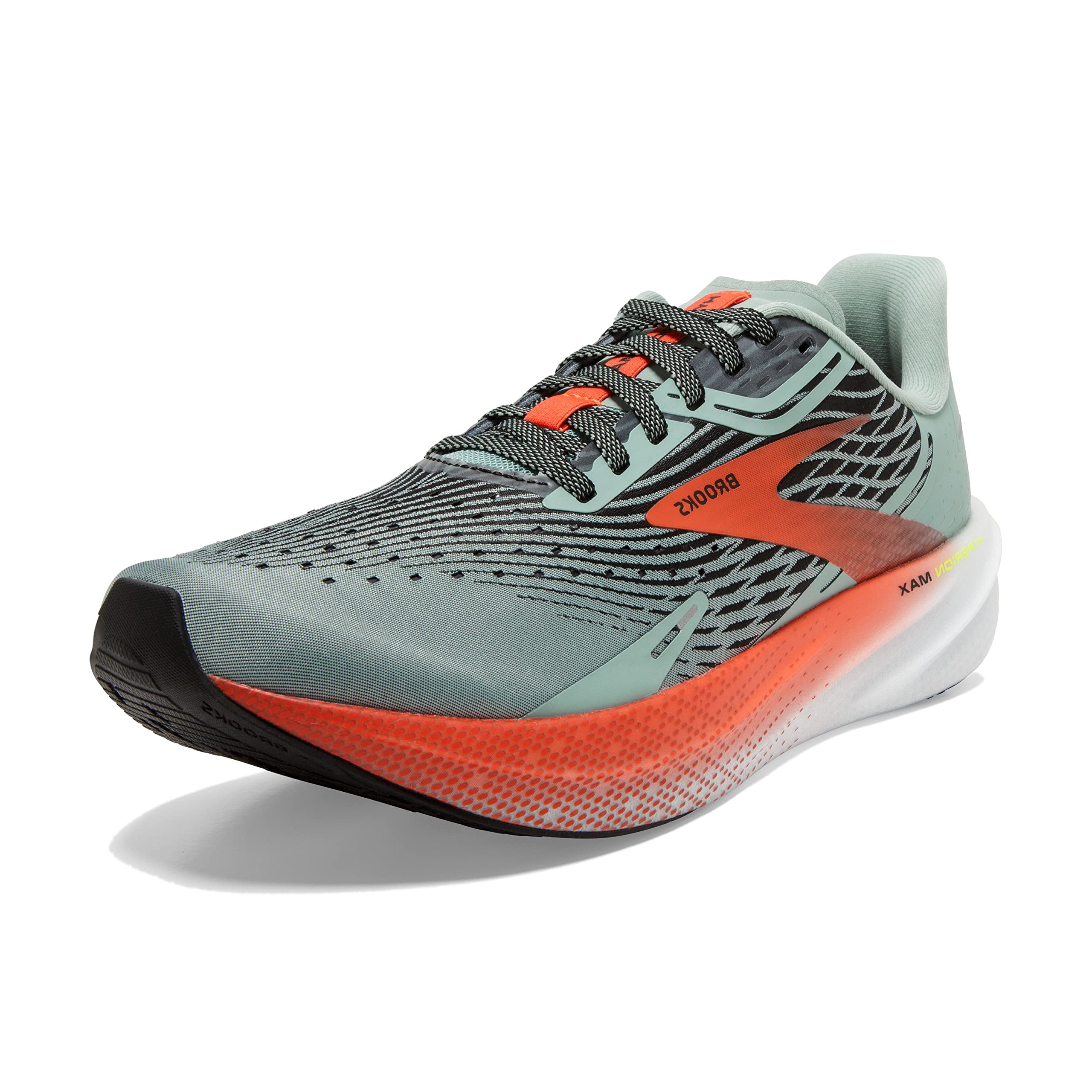 Brooks Hyperion Max Men Road Running Shoes Lightweight Black Blazing Yellow White