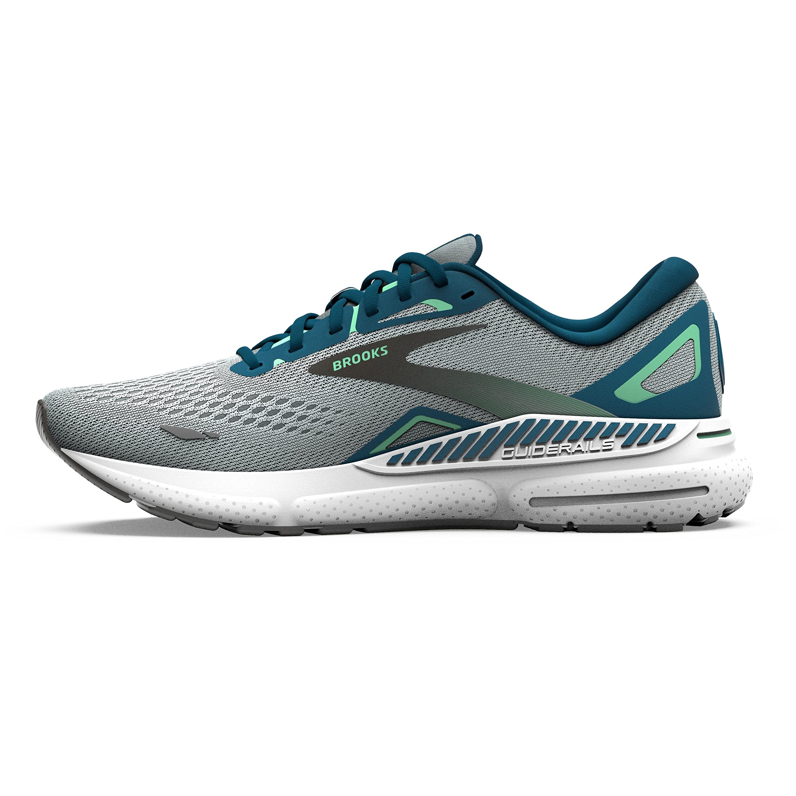 Brooks Adrenaline GTS 23 Men Road Running Shoes Mesh Blue Grey Lightweight