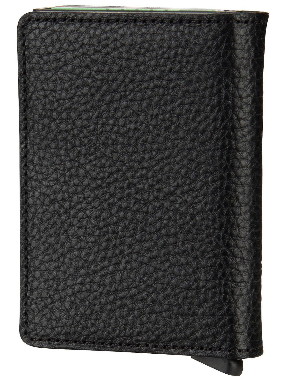 Secrid Slimwallet Black-Black Wallet - Slim Polyester with Leather Lining