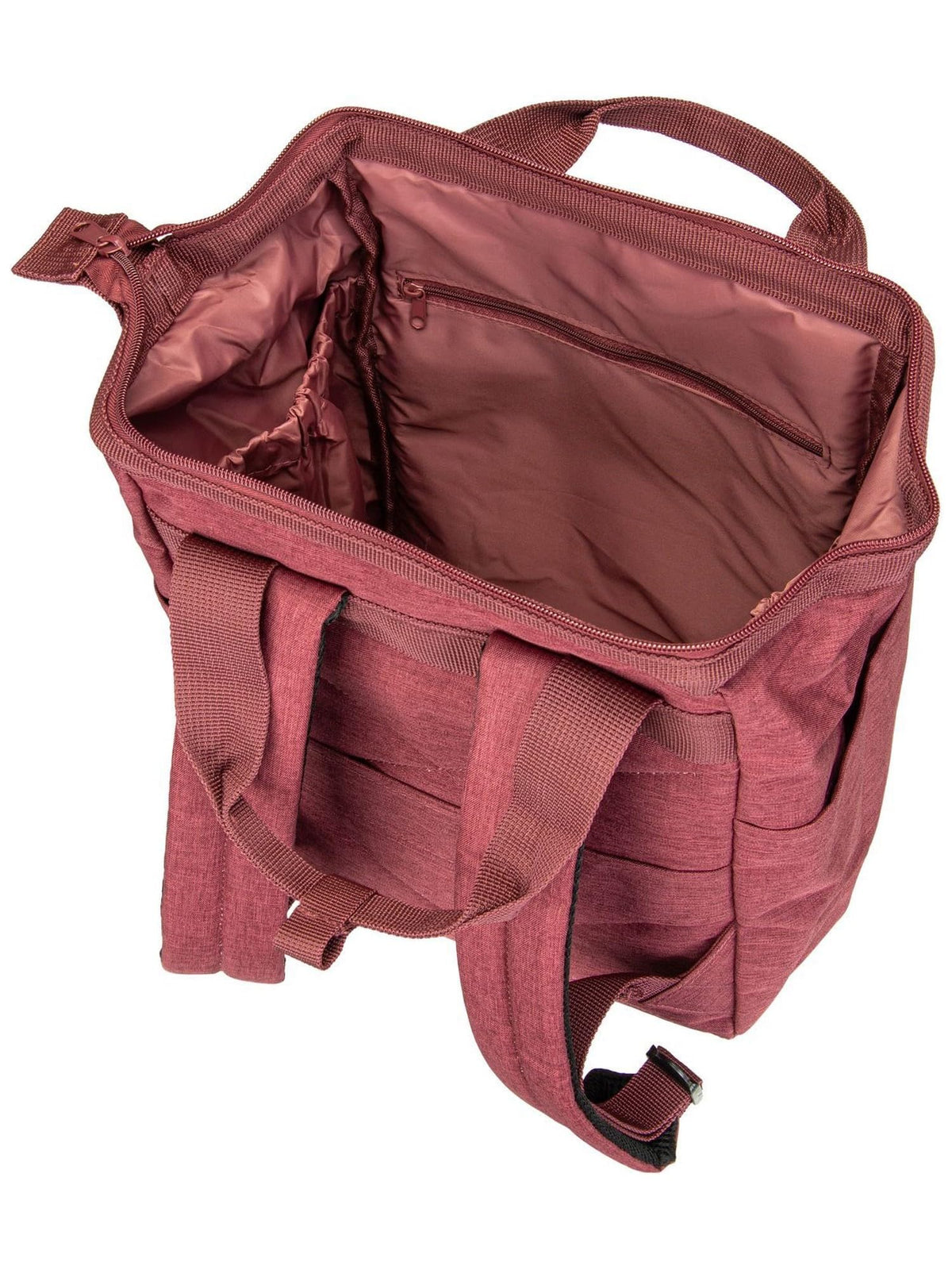 reisenthel Allrounder R Backpack Twist Maroon - Foldable Water-Repellent Daypack