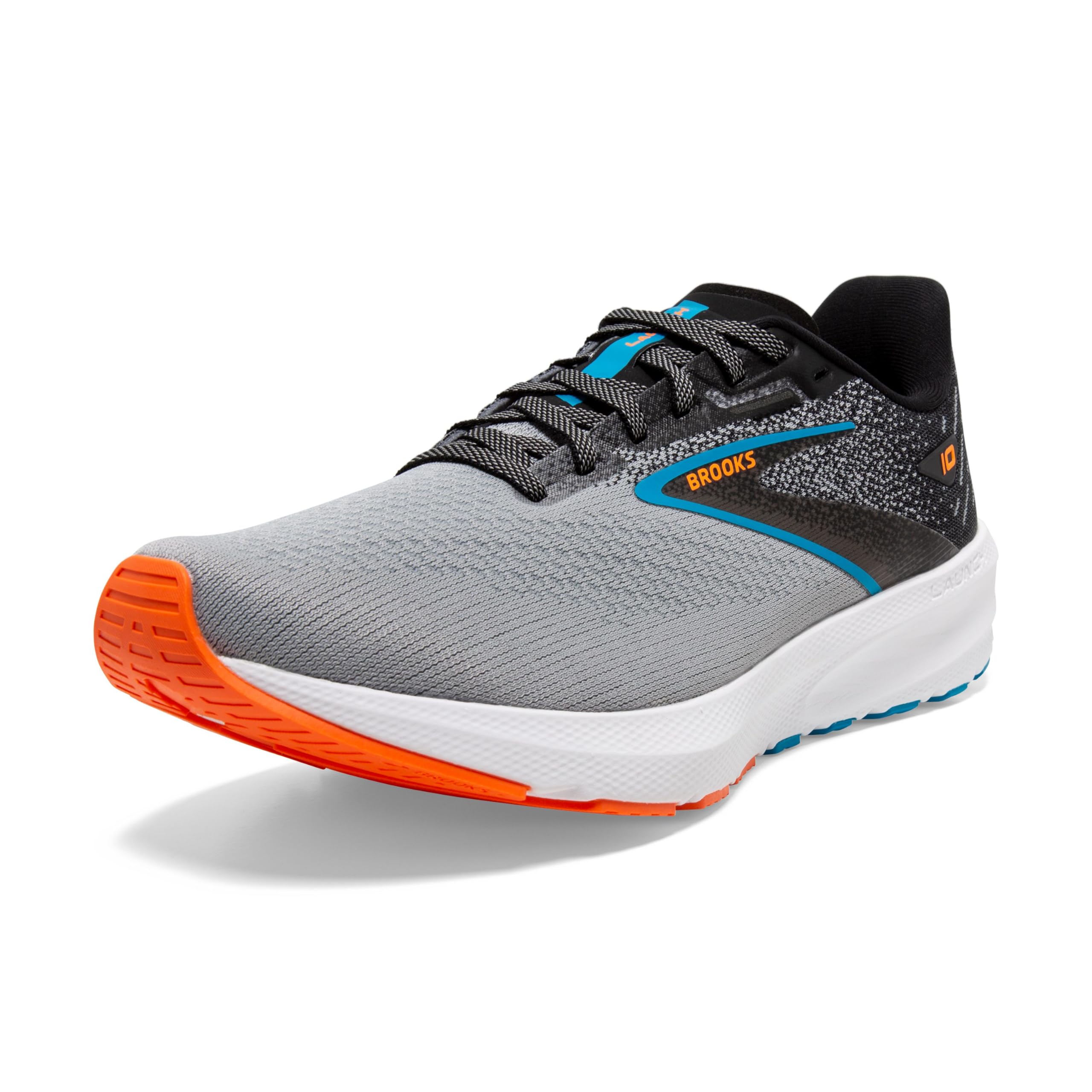 Brooks Launch 10 Men Running Shoes Black
