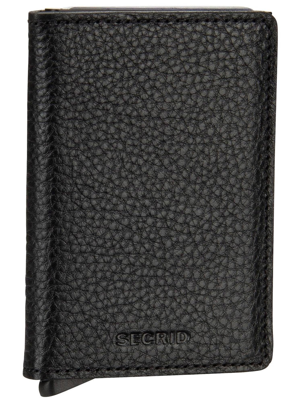 Secrid Slimwallet Black-Black Wallet - Slim Polyester with Leather Lining